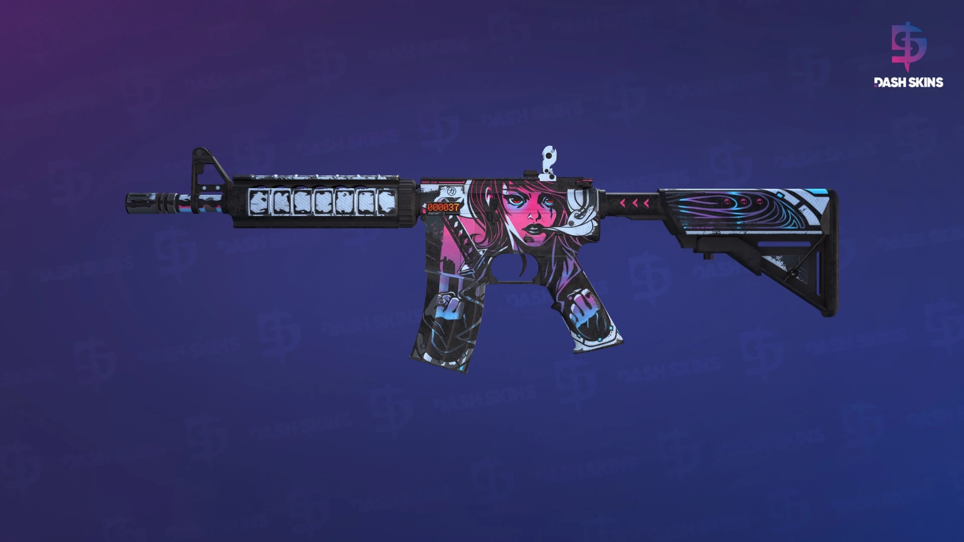 StatTrak™ M4A4 | Neo-Noir (Field-Tested) Screenshot Playside