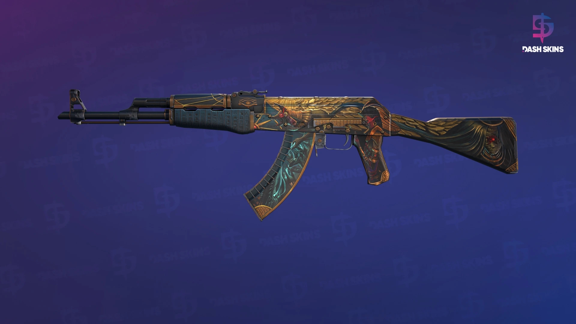 AK-47 | Legion of Anubis (Minimal Wear) Screenshot Playside