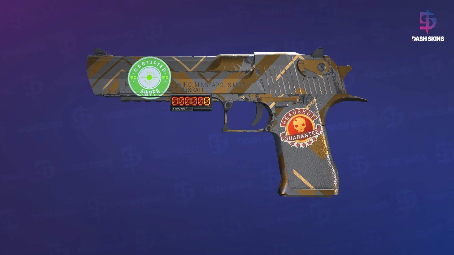 StatTrak™ Desert Eagle | Bronze Deco (Field-Tested) Screenshot Playside