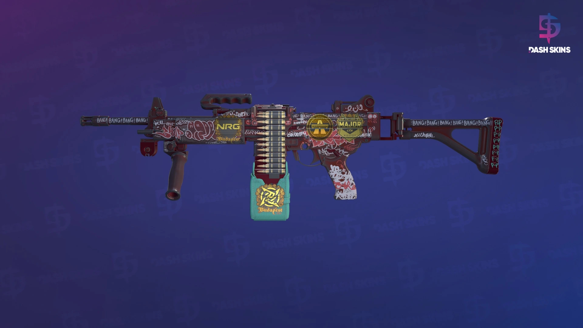 Souvenir Negev | Wall Bang (Factory New) Screenshot Playside