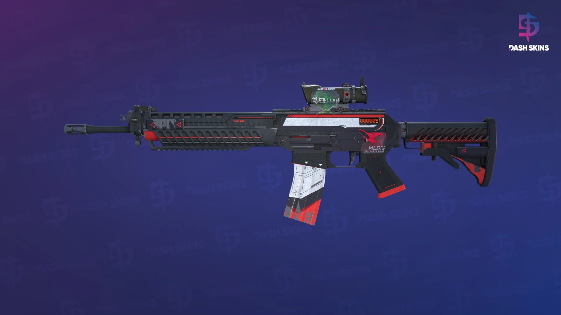 StatTrak™ SG 553 | Cyrex (Field-Tested) Screenshot Playside