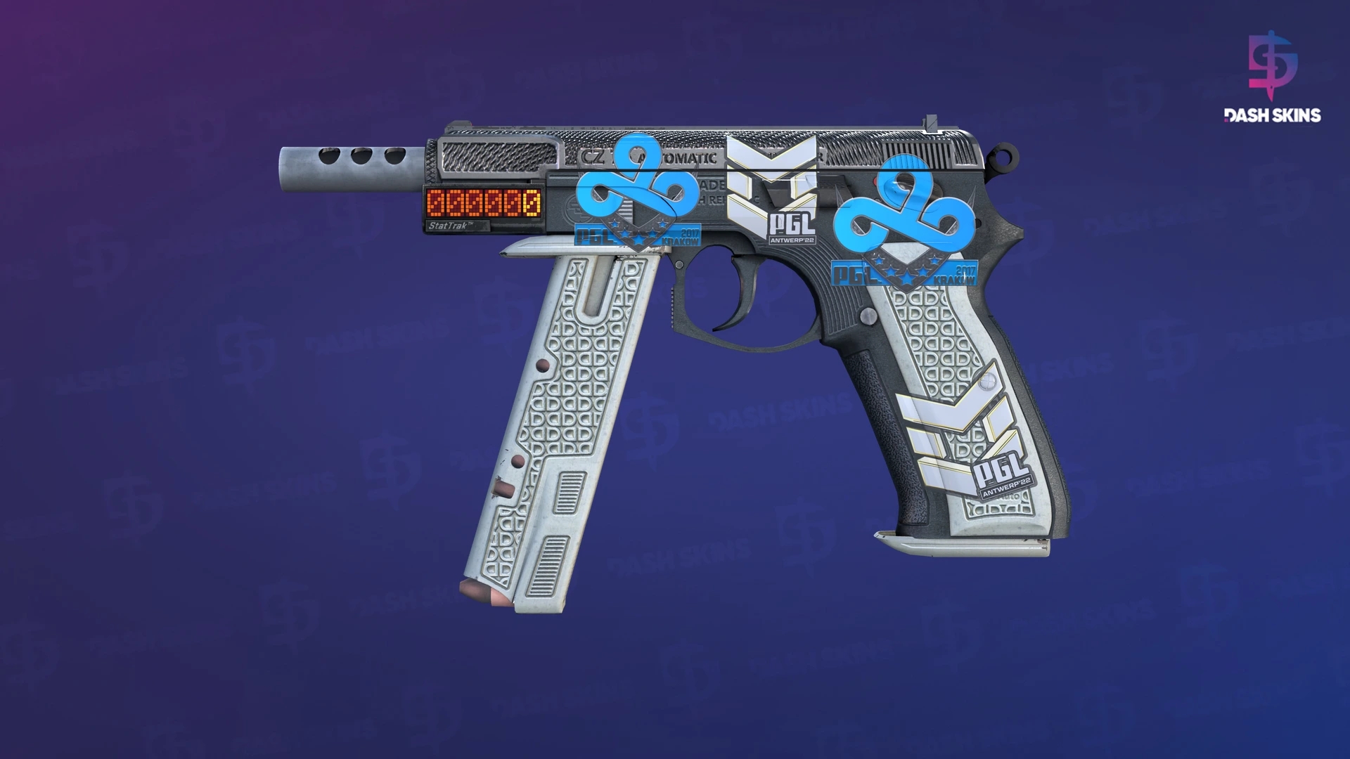 StatTrak™ CZ75-Auto | Imprint (Field-Tested) Screenshot Playside