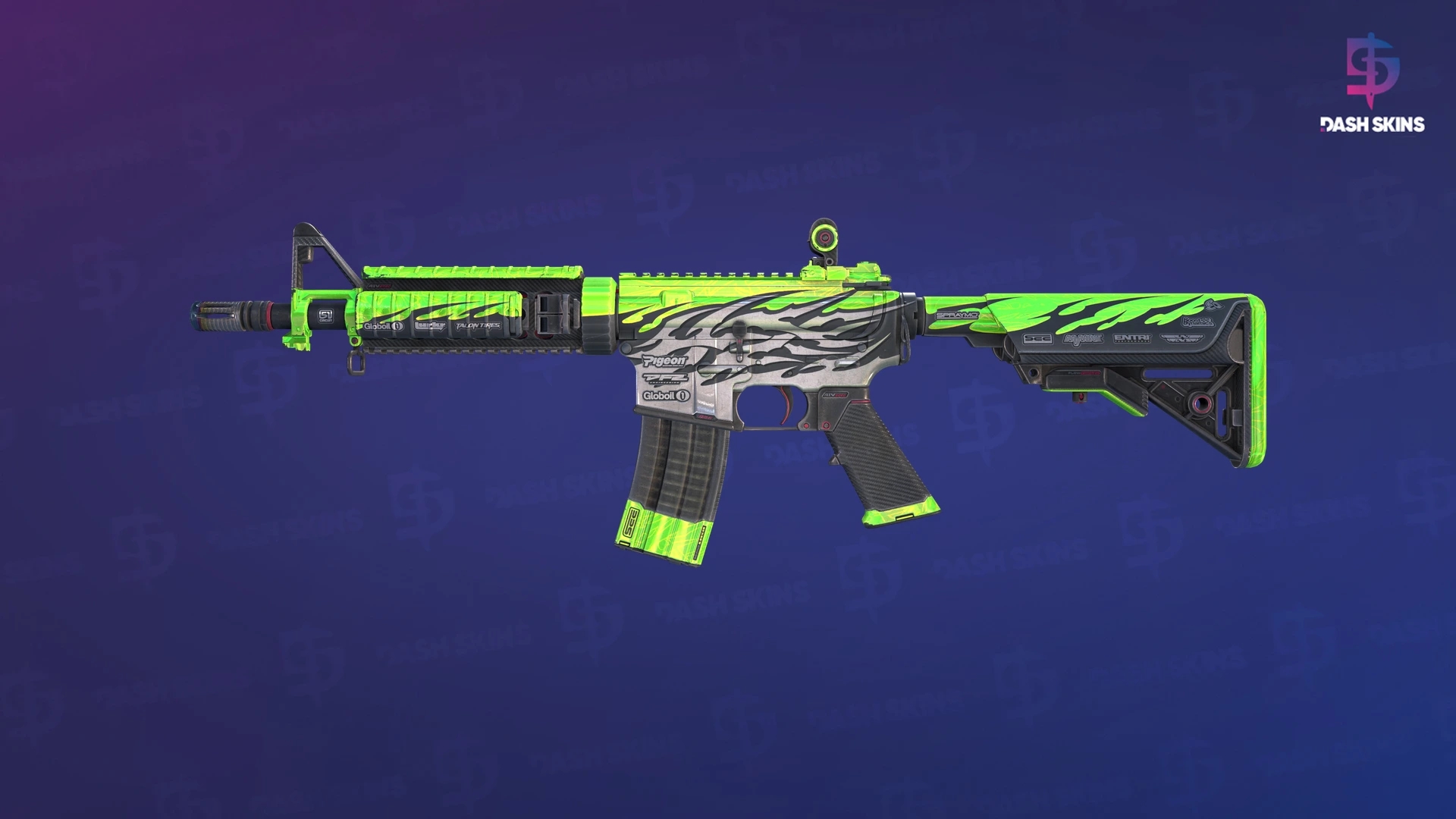 M4A4 | Full Throttle (Field-Tested) Screenshot Playside
