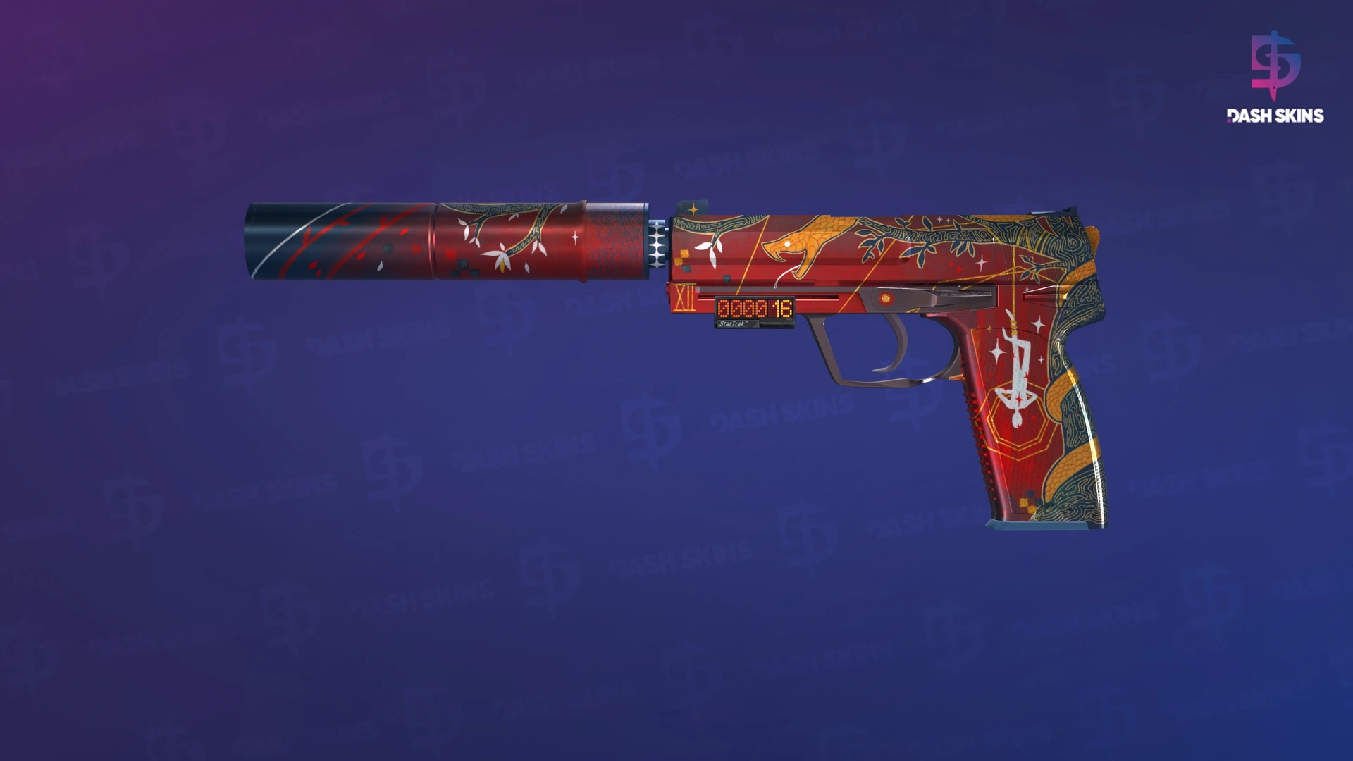 StatTrak™ USP-S | The Traitor (Minimal Wear) Screenshot Playside