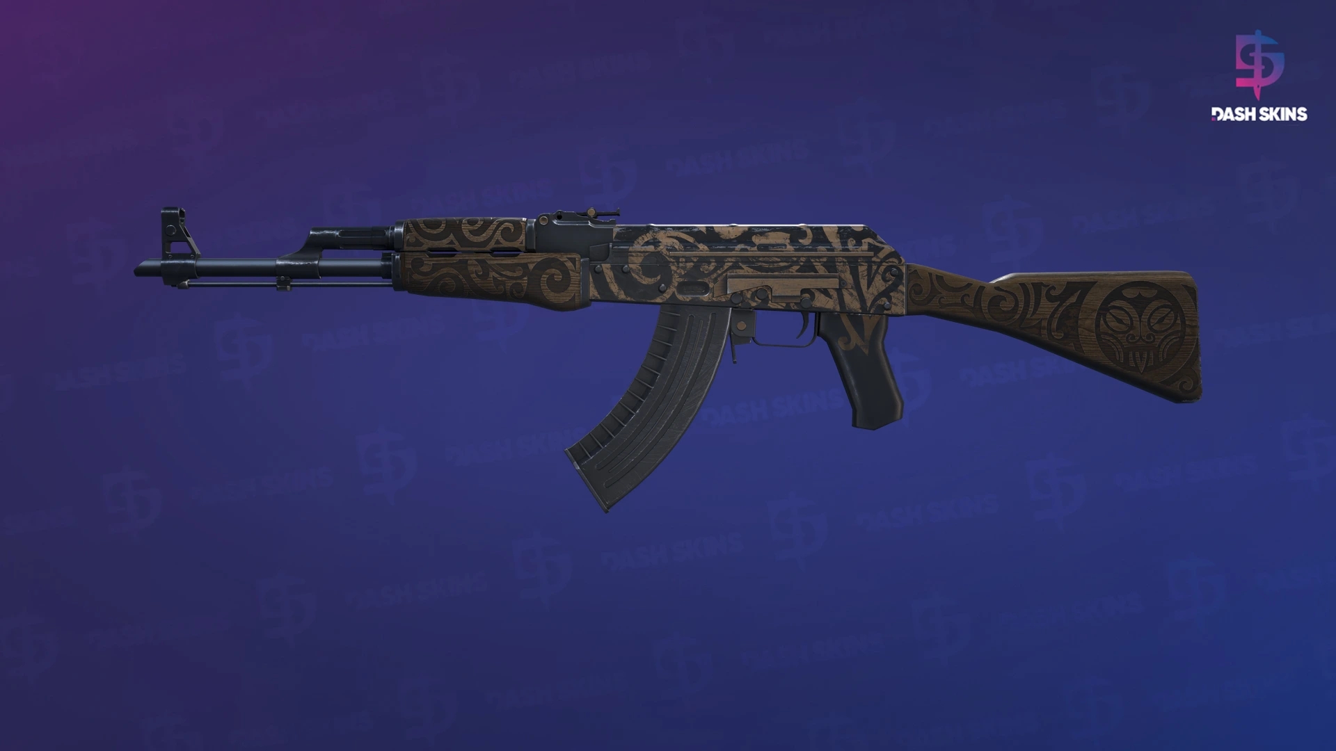 AK-47 | Uncharted (Factory New) Screenshot Playside