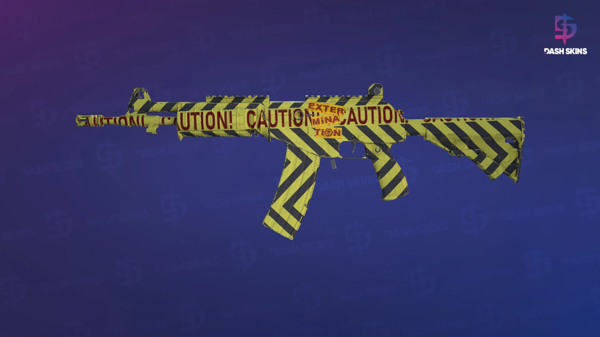 Galil AR | CAUTION! (Minimal Wear) Screenshot Playside