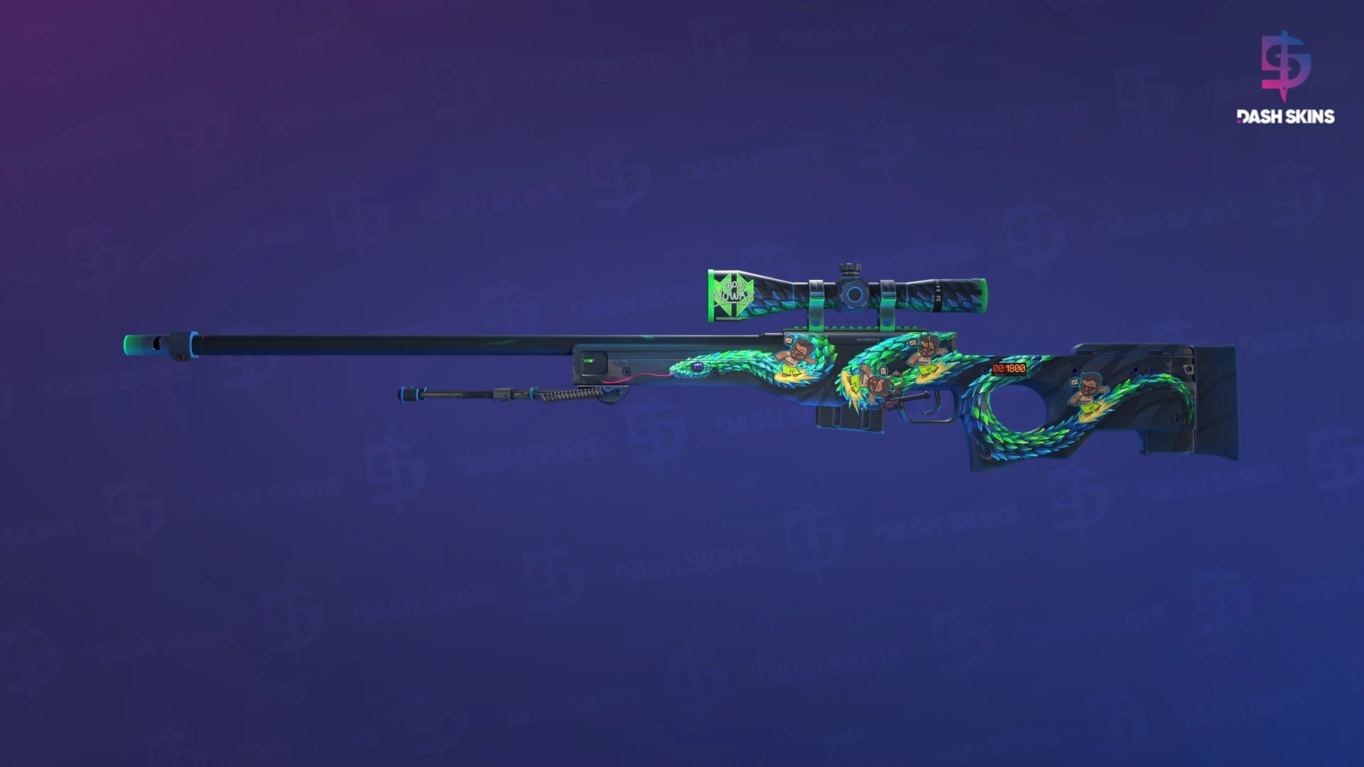 StatTrak™ AWP | Atheris (Field-Tested) Screenshot Playside