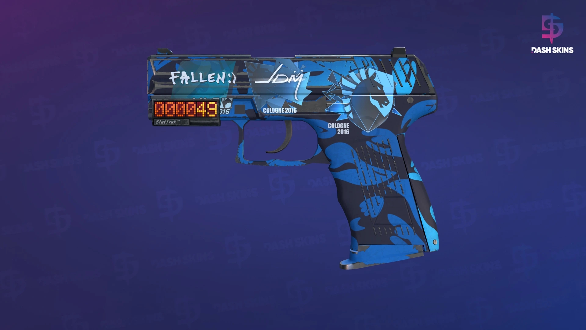 StatTrak™ P2000 | Oceanic (Field-Tested) Screenshot Playside