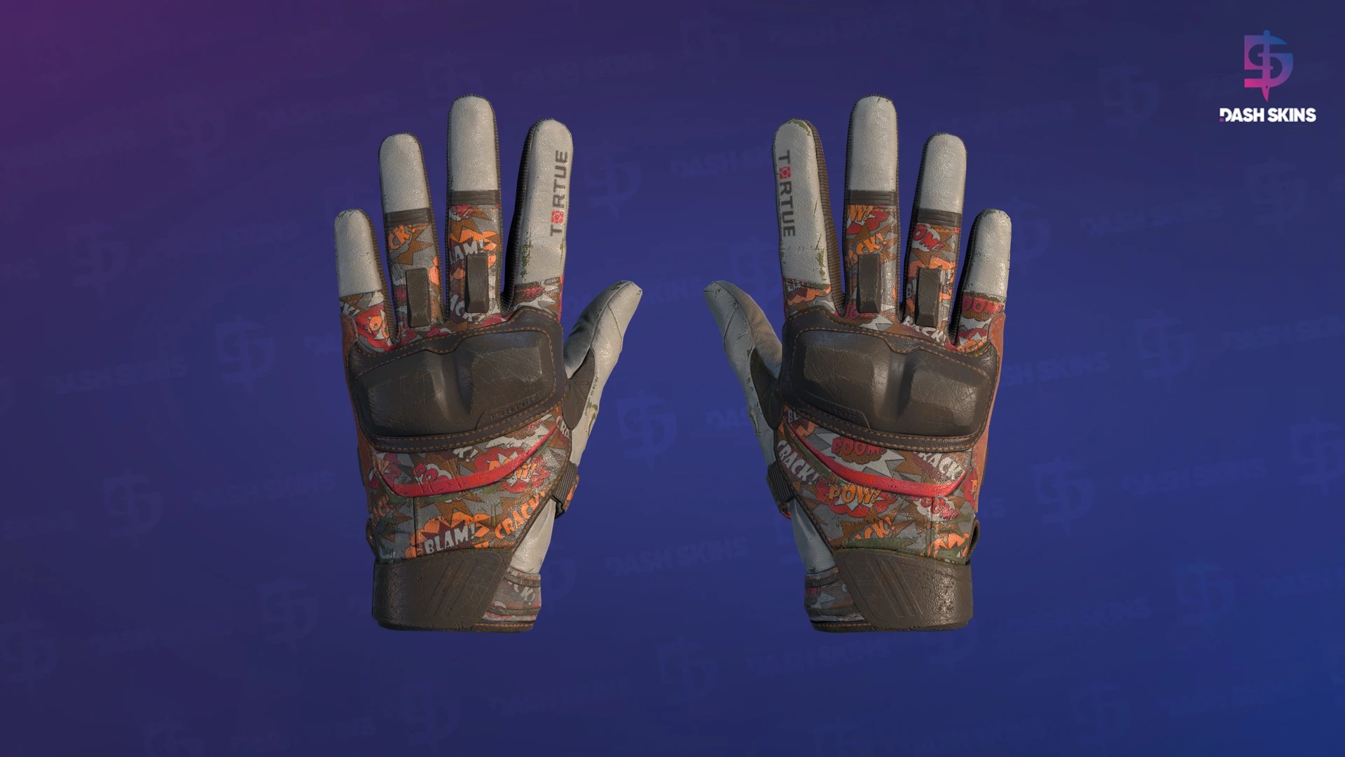 ★ Moto Gloves | POW! (Field-Tested) Screenshot Playside
