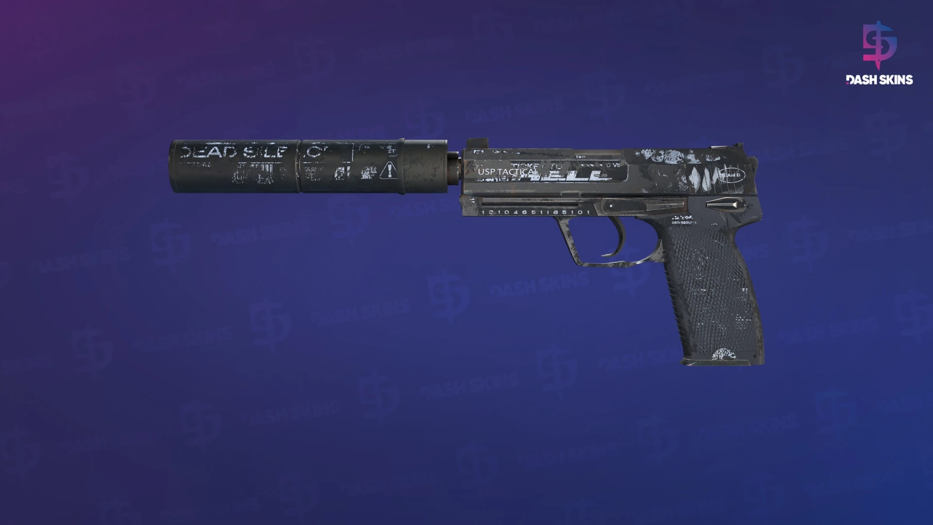 USP-S | Ticket to Hell (Battle-Scarred) Screenshot Playside