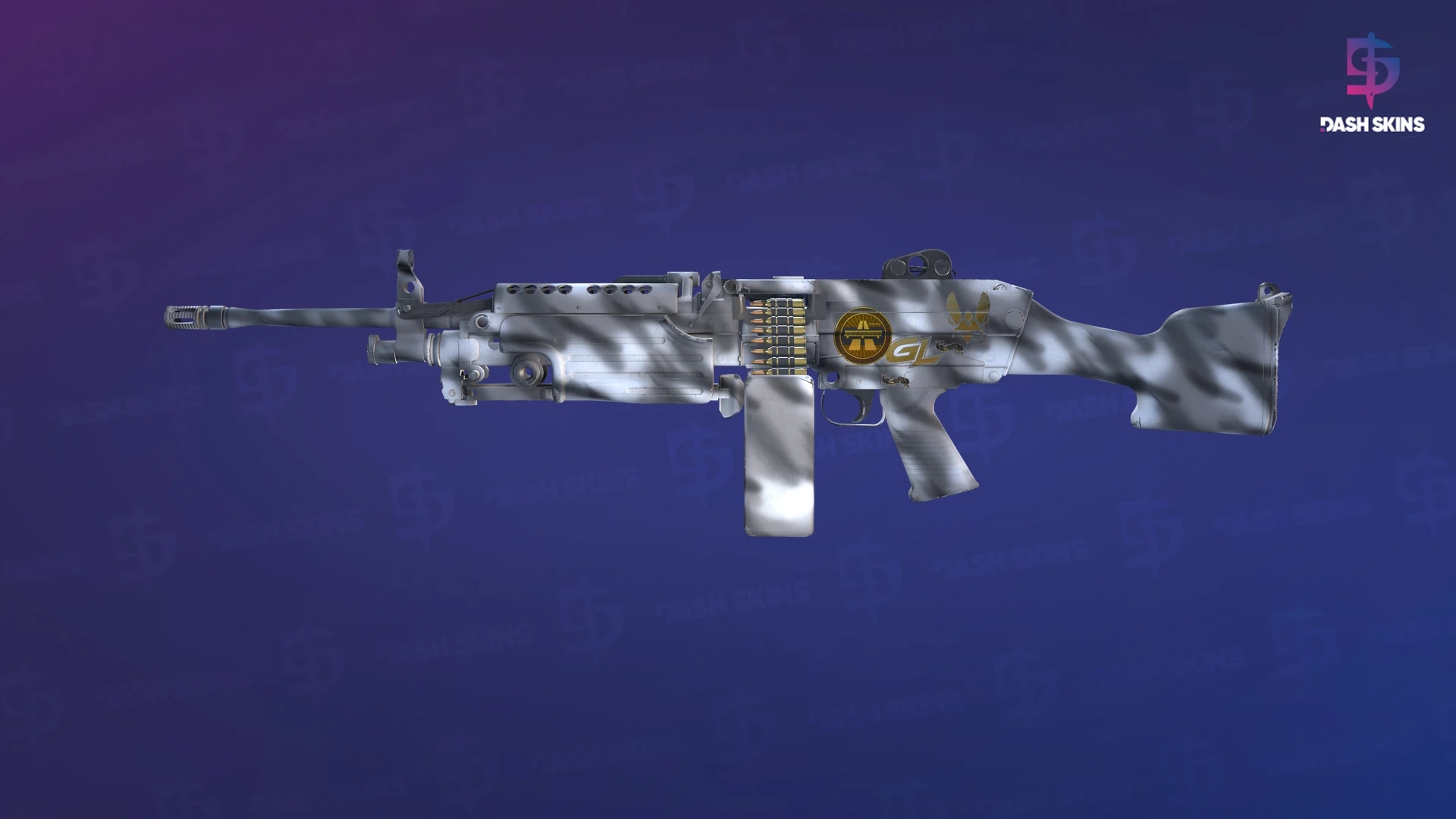 Souvenir M249 | Contrast Spray (Factory New) Screenshot Playside