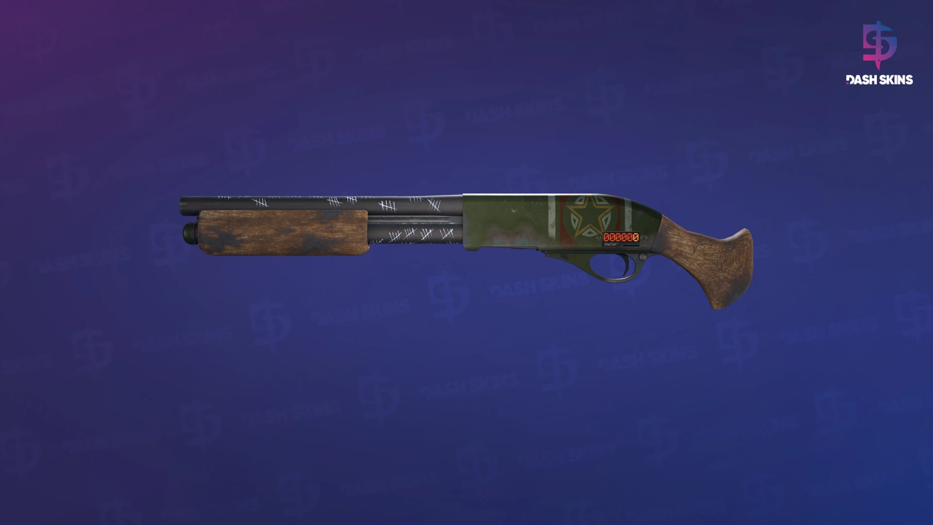 StatTrak™ Sawed-Off | Fubar (Well-Worn) Screenshot Playside