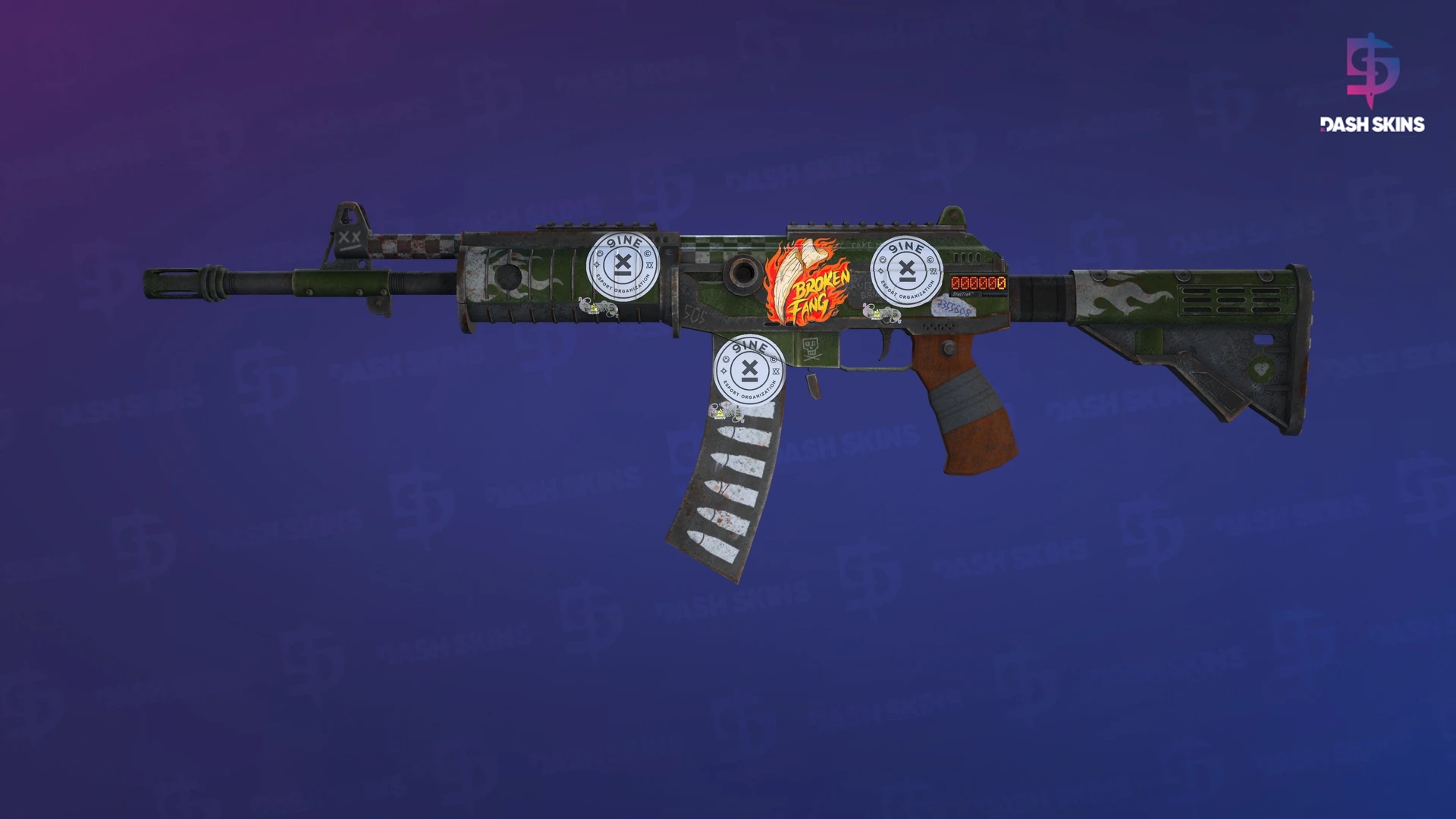 StatTrak™ Galil AR | Vandal (Battle-Scarred) Screenshot Playside