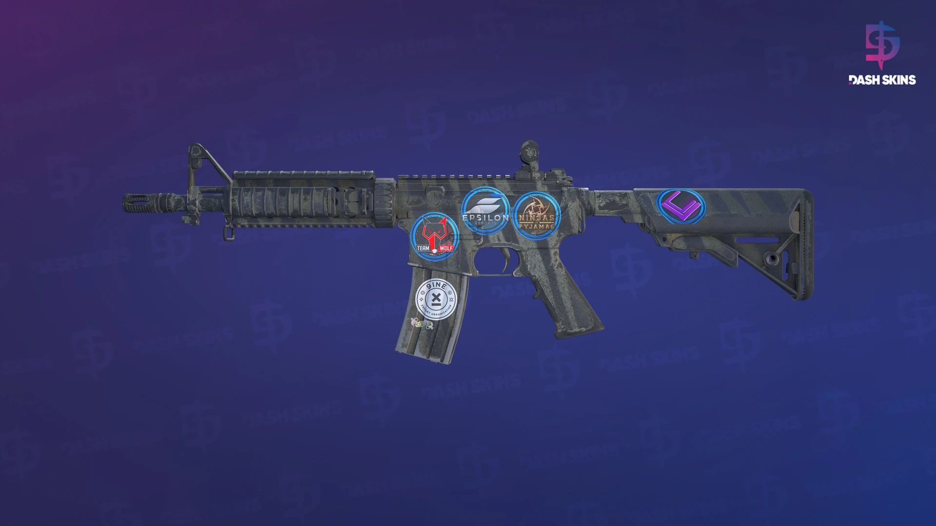 M4A4 | Faded Zebra (Field-Tested) Screenshot Playside