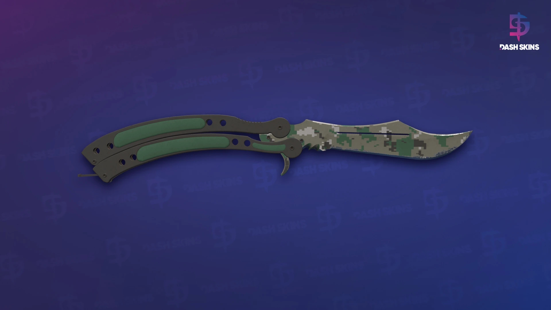 ★ Butterfly Knife | Forest DDPAT (Field-Tested) Screenshot Playside
