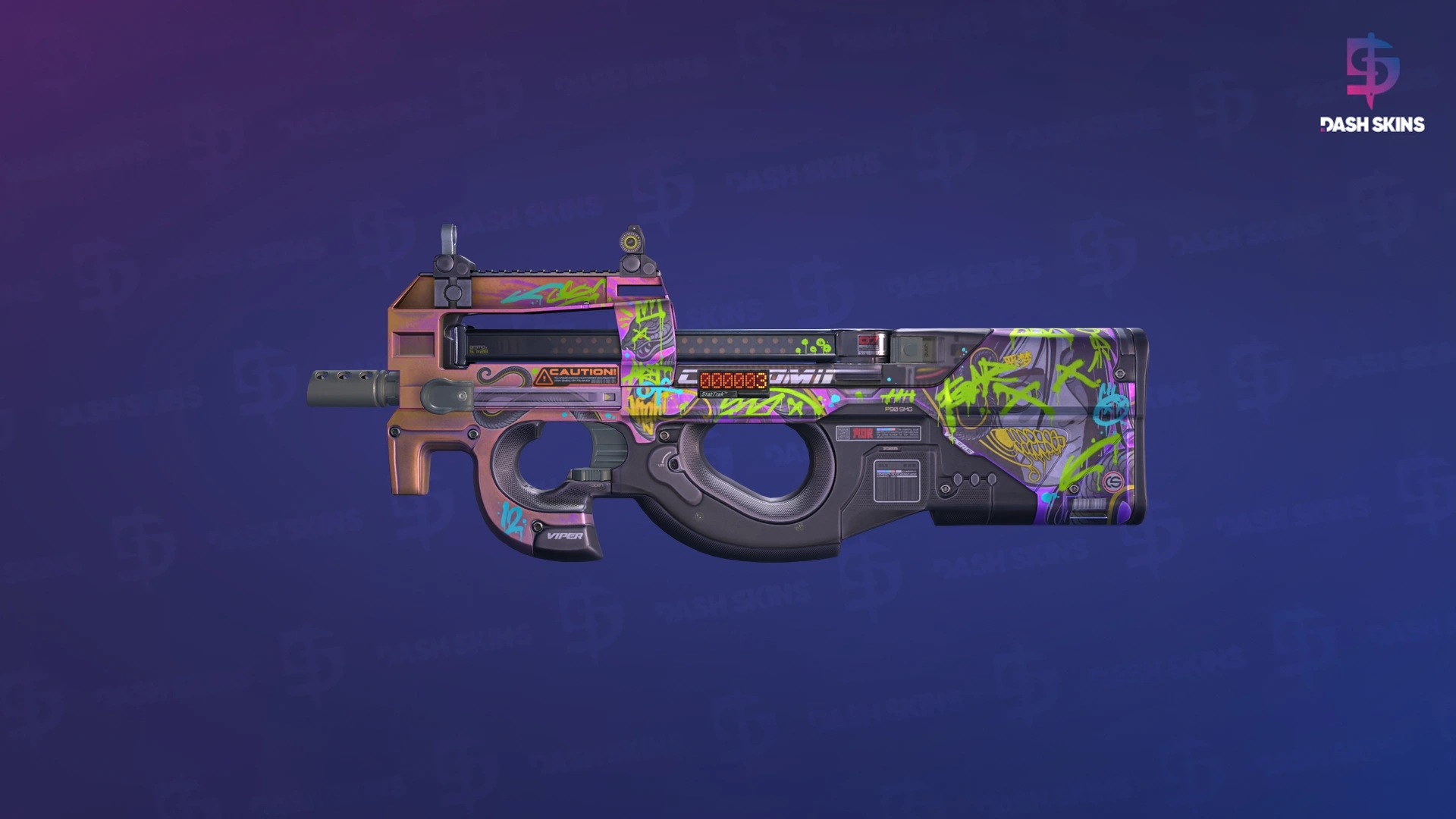 StatTrak™ P90 | Neoqueen (Minimal Wear) Screenshot Playside