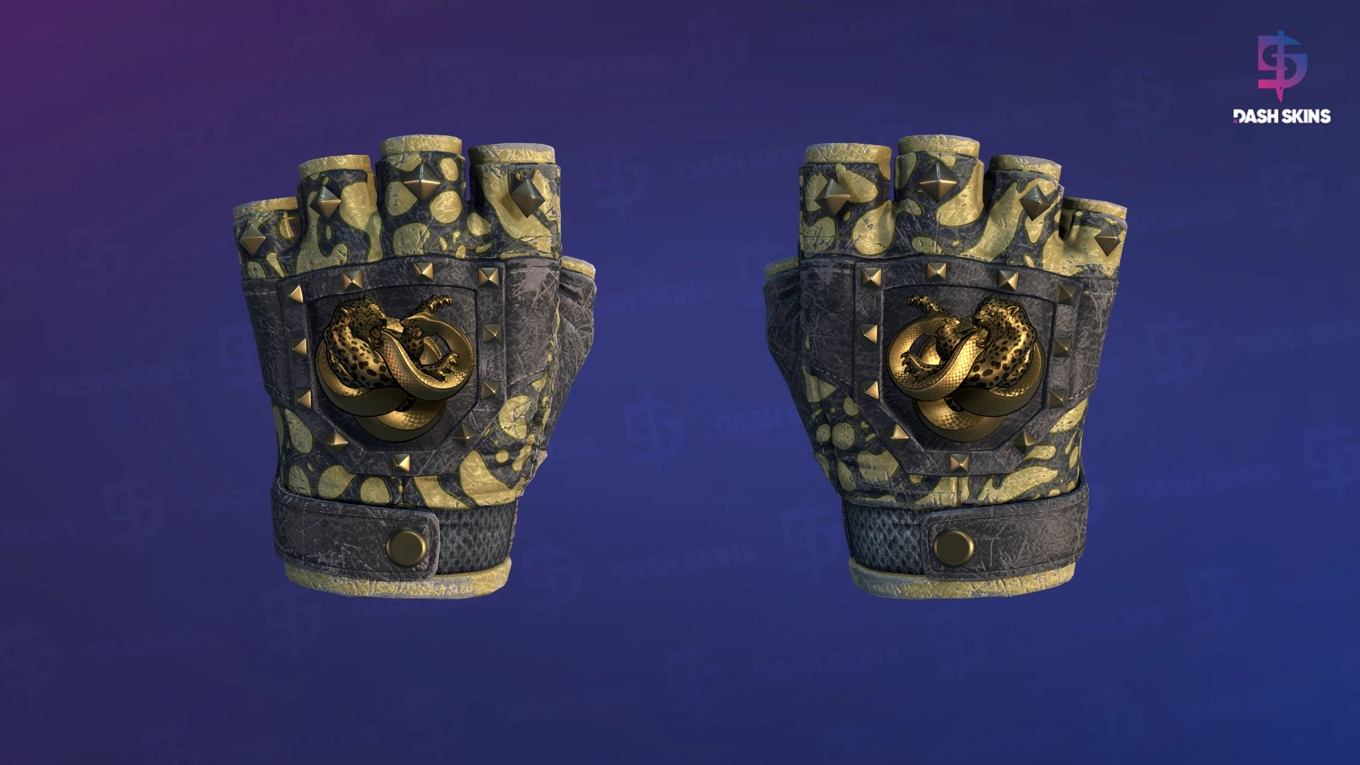★ Broken Fang Gloves | Yellow-banded (Battle-Scarred) Screenshot Playside