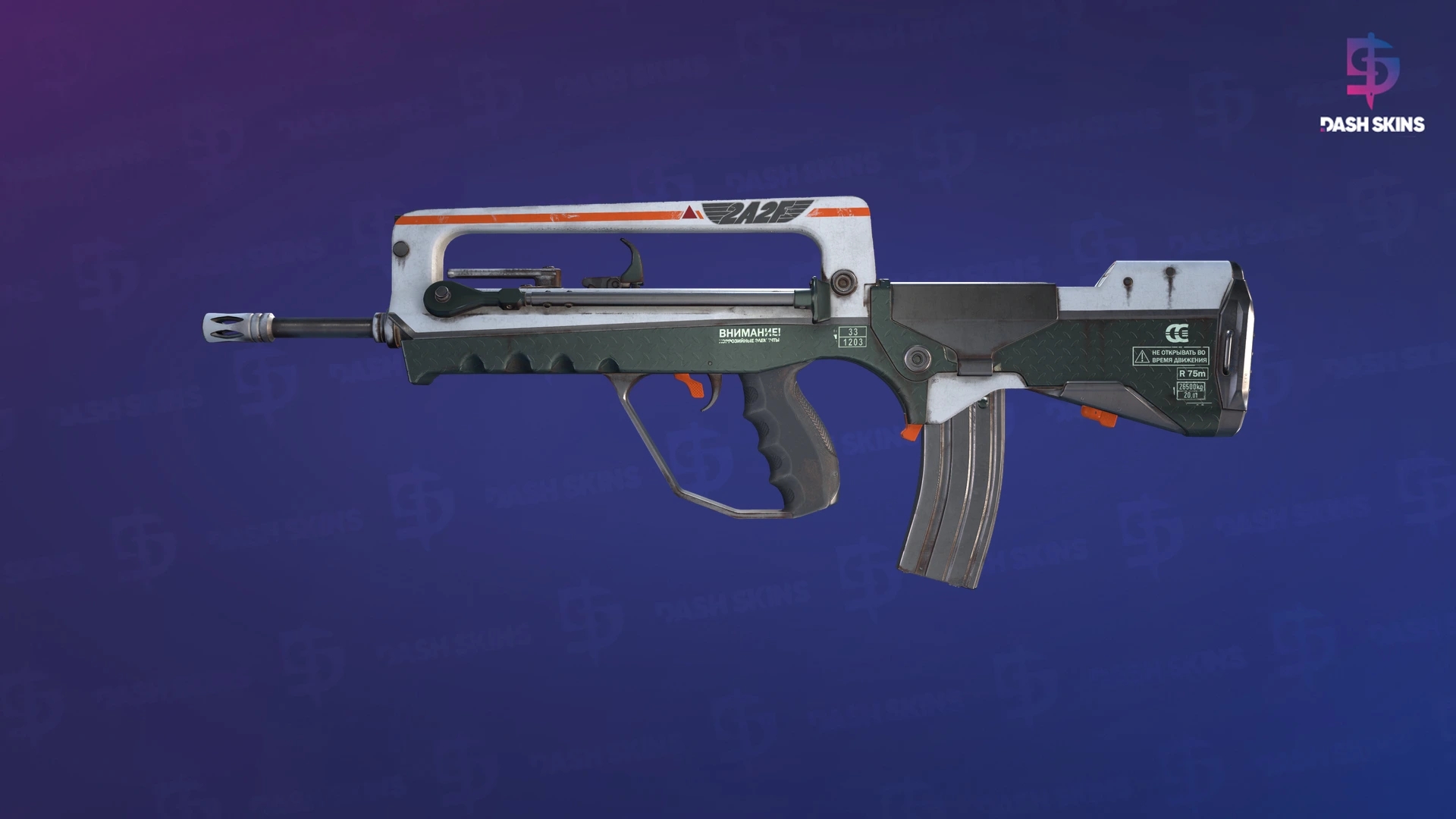 FAMAS | 2A2F (Minimal Wear) Screenshot Playside