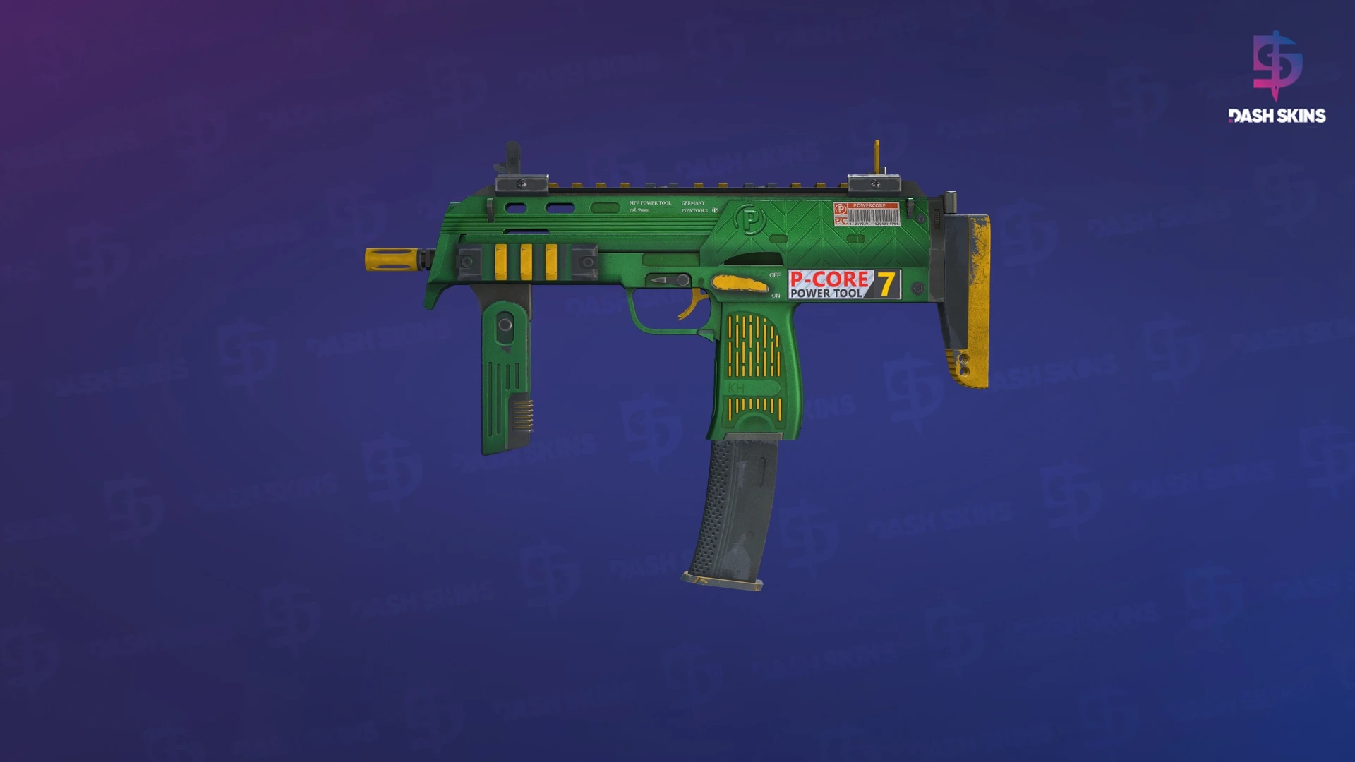 MP7 | Powercore (Minimal Wear) Screenshot Playside