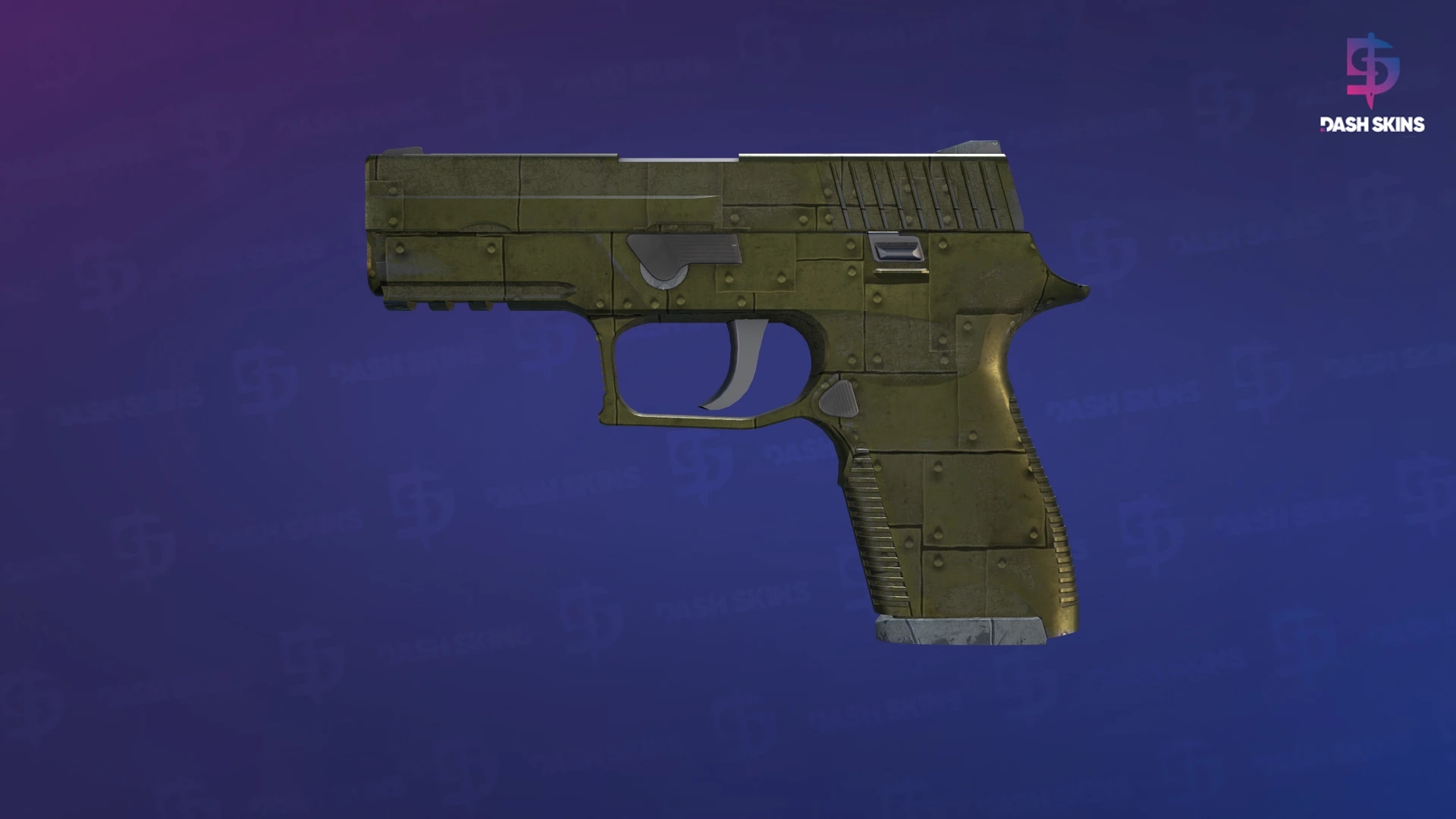 P250 | Iron Clad (Battle-Scarred) Screenshot Playside