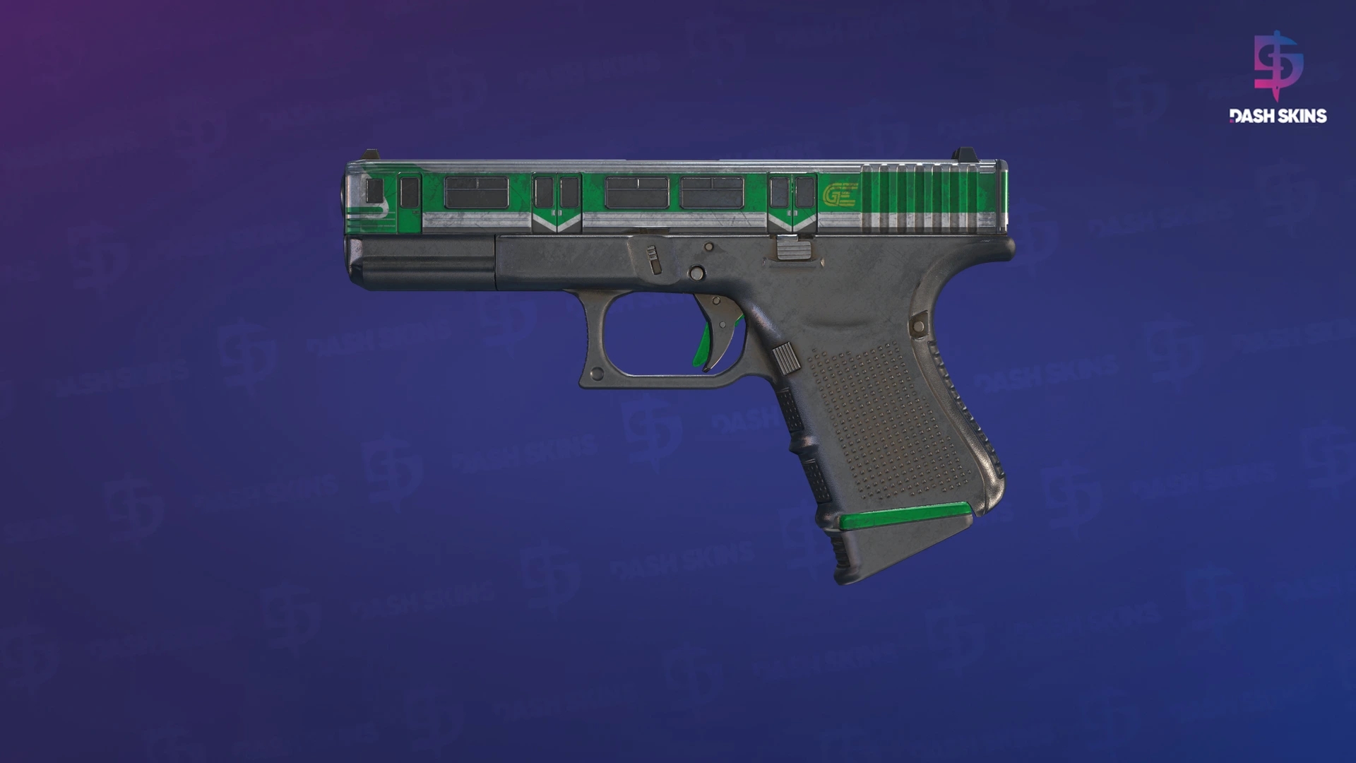 Glock-18 | Green Line (Field-Tested) Screenshot Playside
