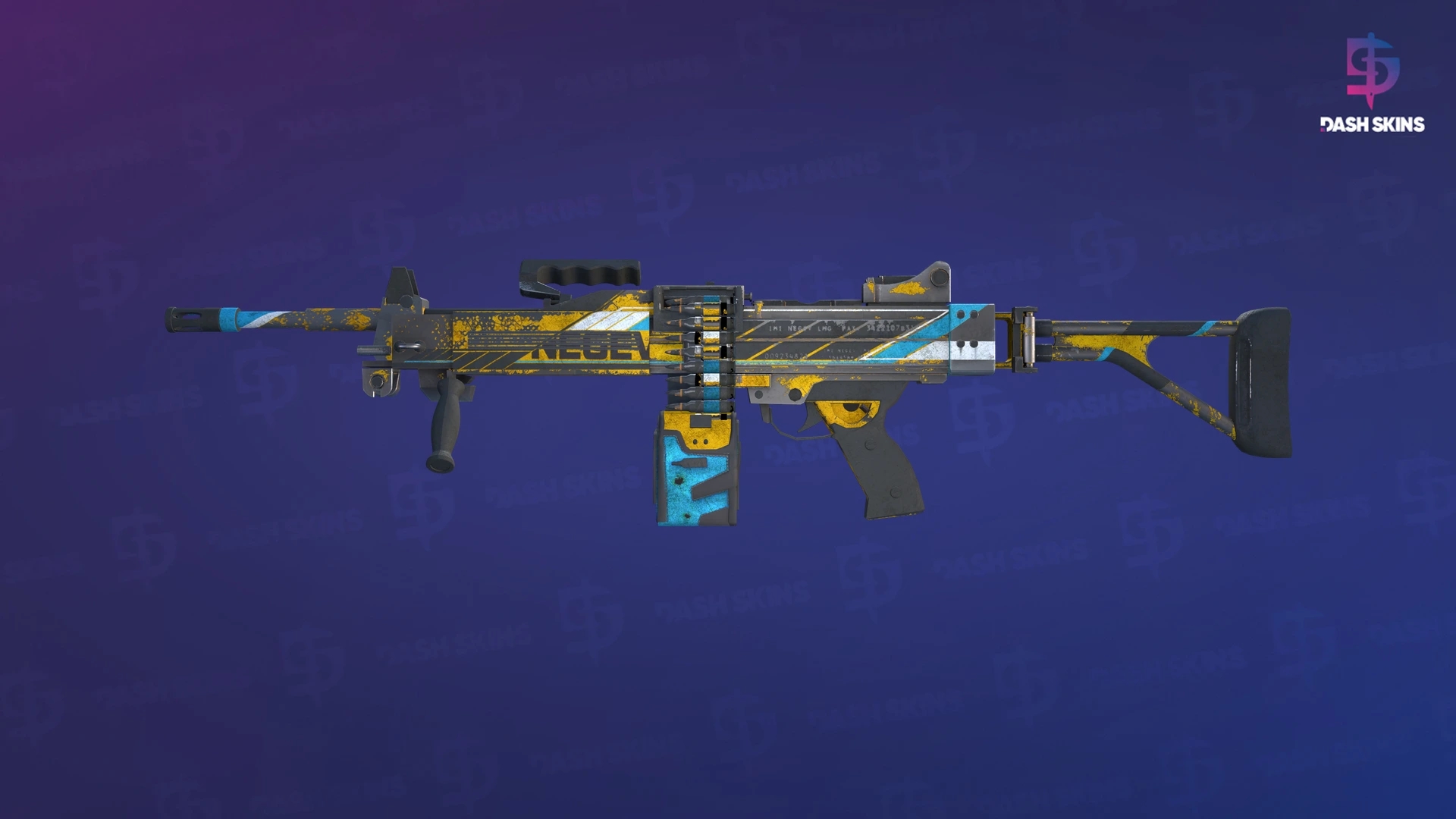 Negev | Power Loader (Battle-Scarred) Screenshot Playside