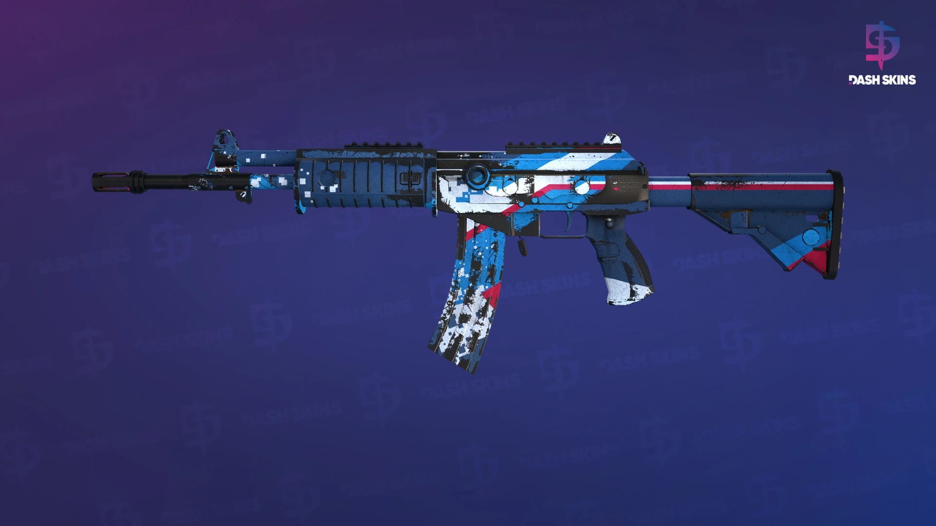 Galil AR | Rocket Pop (Well-Worn) Screenshot Playside