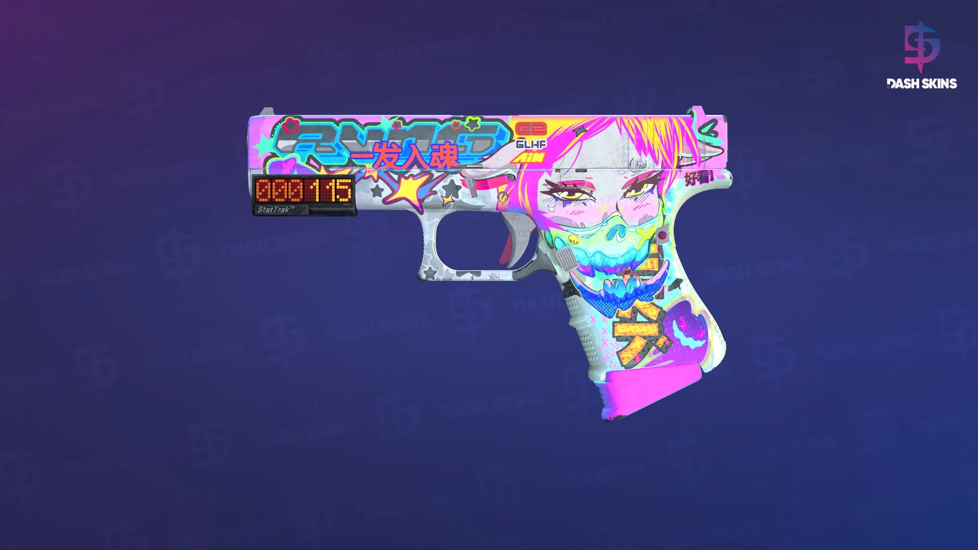 StatTrak™ Glock-18 | Fully Tuned (Field-Tested) Screenshot Playside