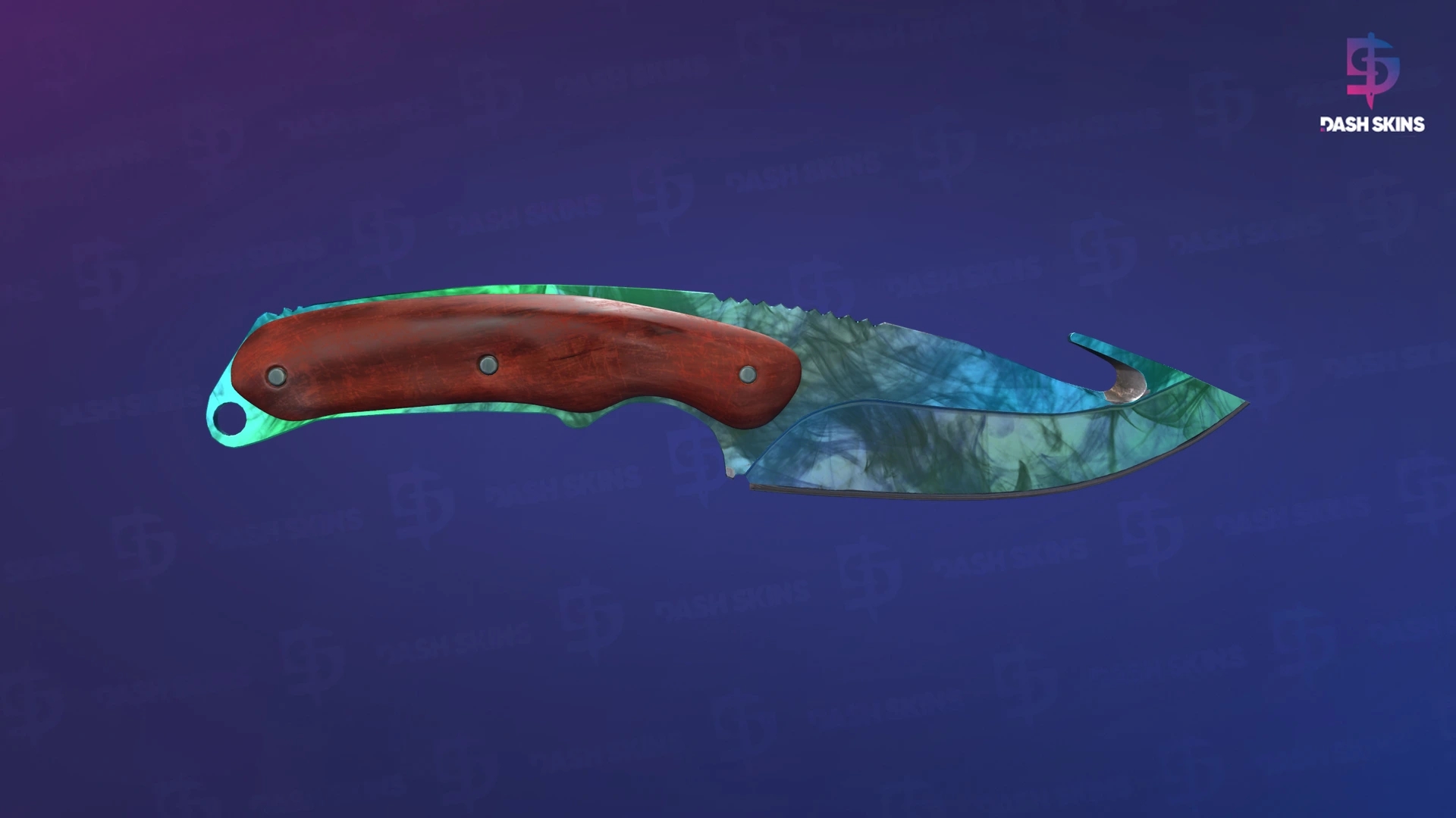 ★ Gut Knife | Gamma Doppler (Factory New) - Phase 3 Screenshot Playside