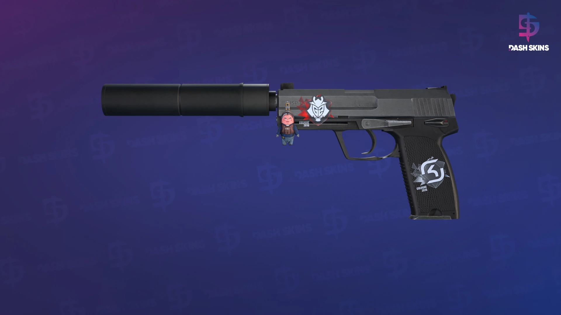 USP-S | Stainless (Field-Tested) Screenshot Playside