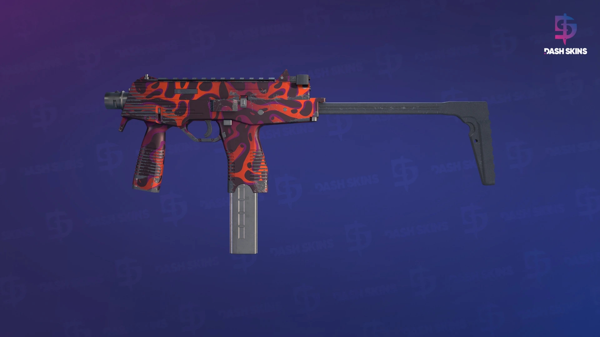 MP9 | Ruby Poison Dart (Field-Tested) Screenshot Playside