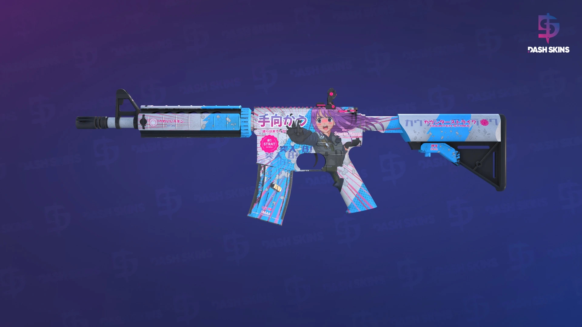 M4A4 | Temukau (Field-Tested) Screenshot Playside