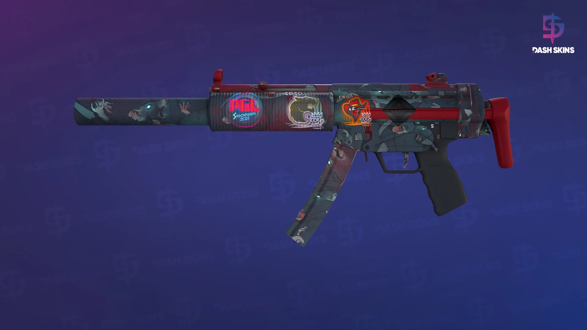 Souvenir MP5-SD | Lab Rats (Minimal Wear) Screenshot Playside