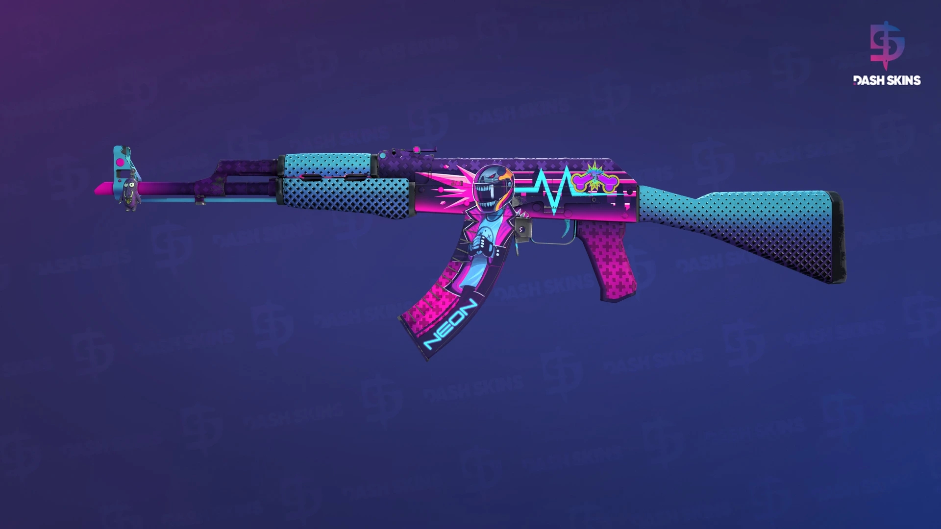 AK-47 | Neon Rider (Minimal Wear) Screenshot Playside