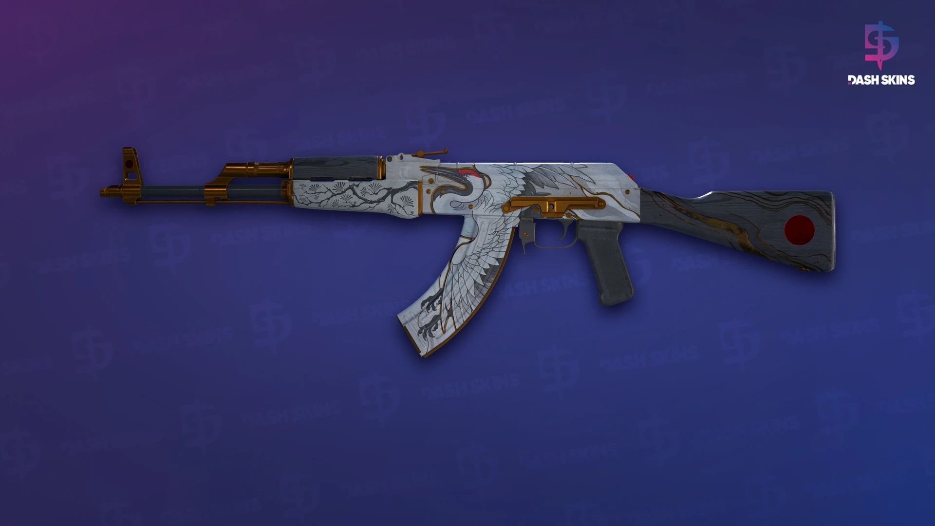 AK-47 | Crane Flight (Field-Tested) Screenshot Playside