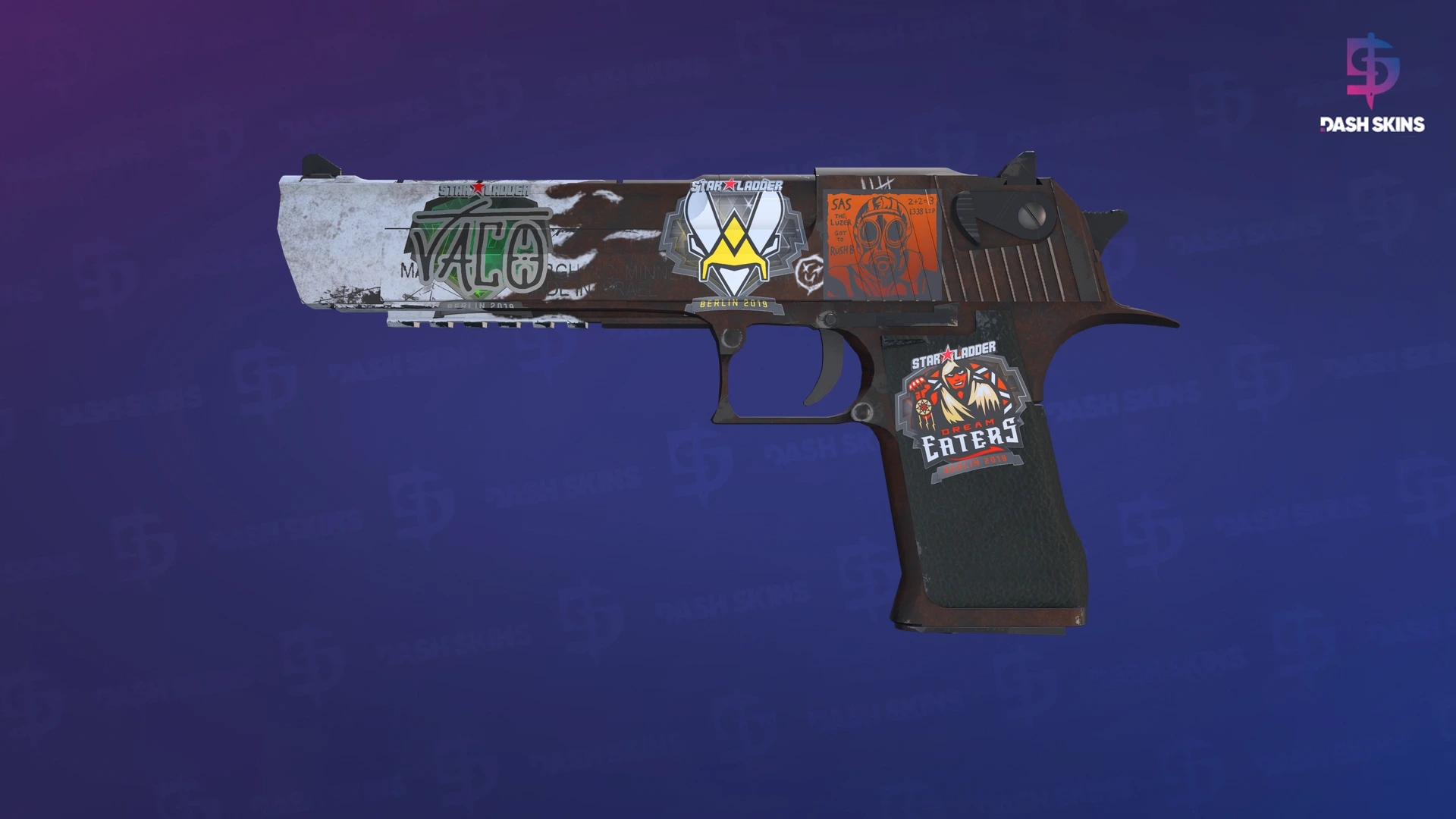 Desert Eagle | Oxide Blaze (Minimal Wear) Screenshot Playside