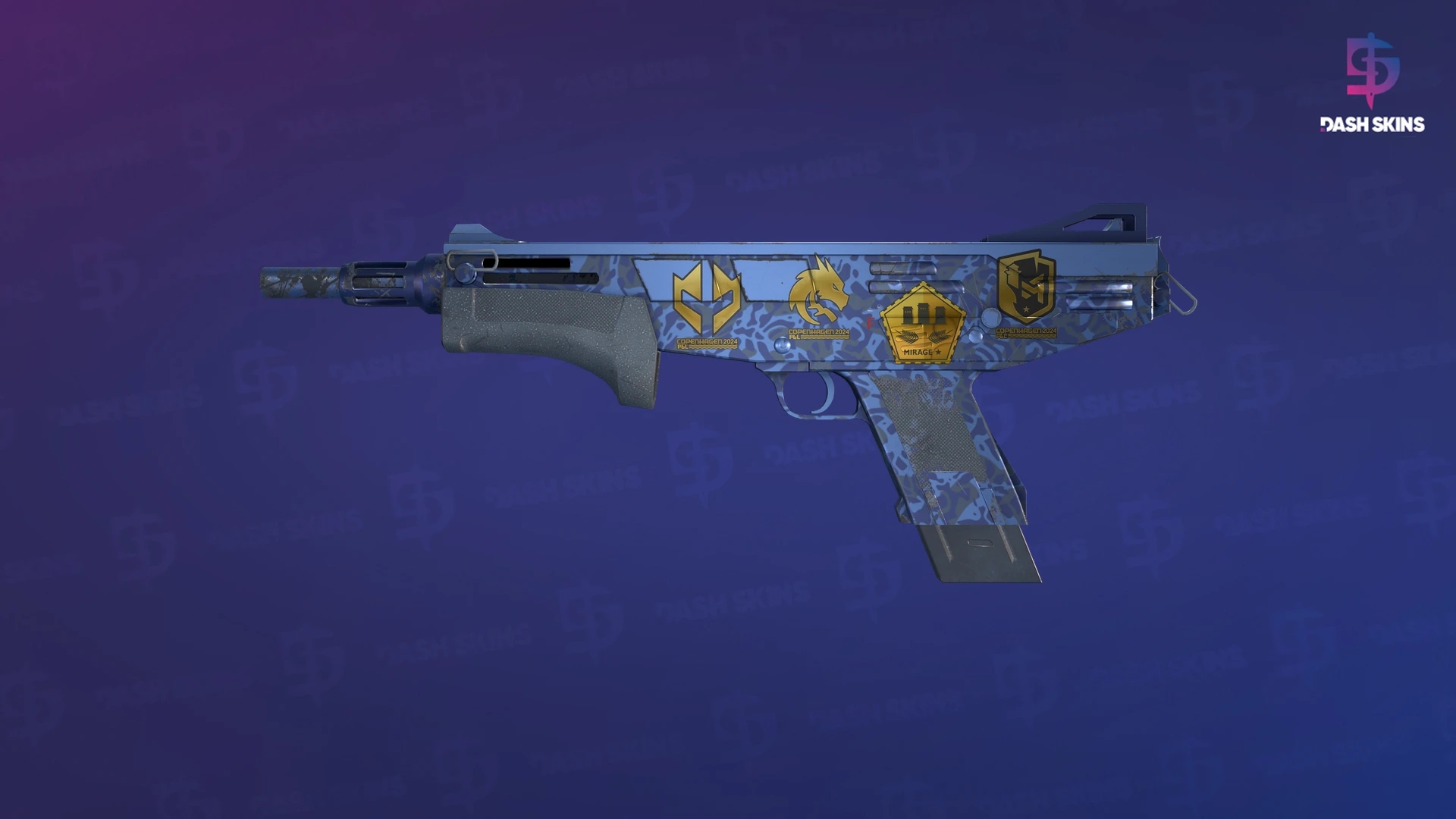 Souvenir MAG-7 | Navy Sheen (Factory New) Screenshot Playside