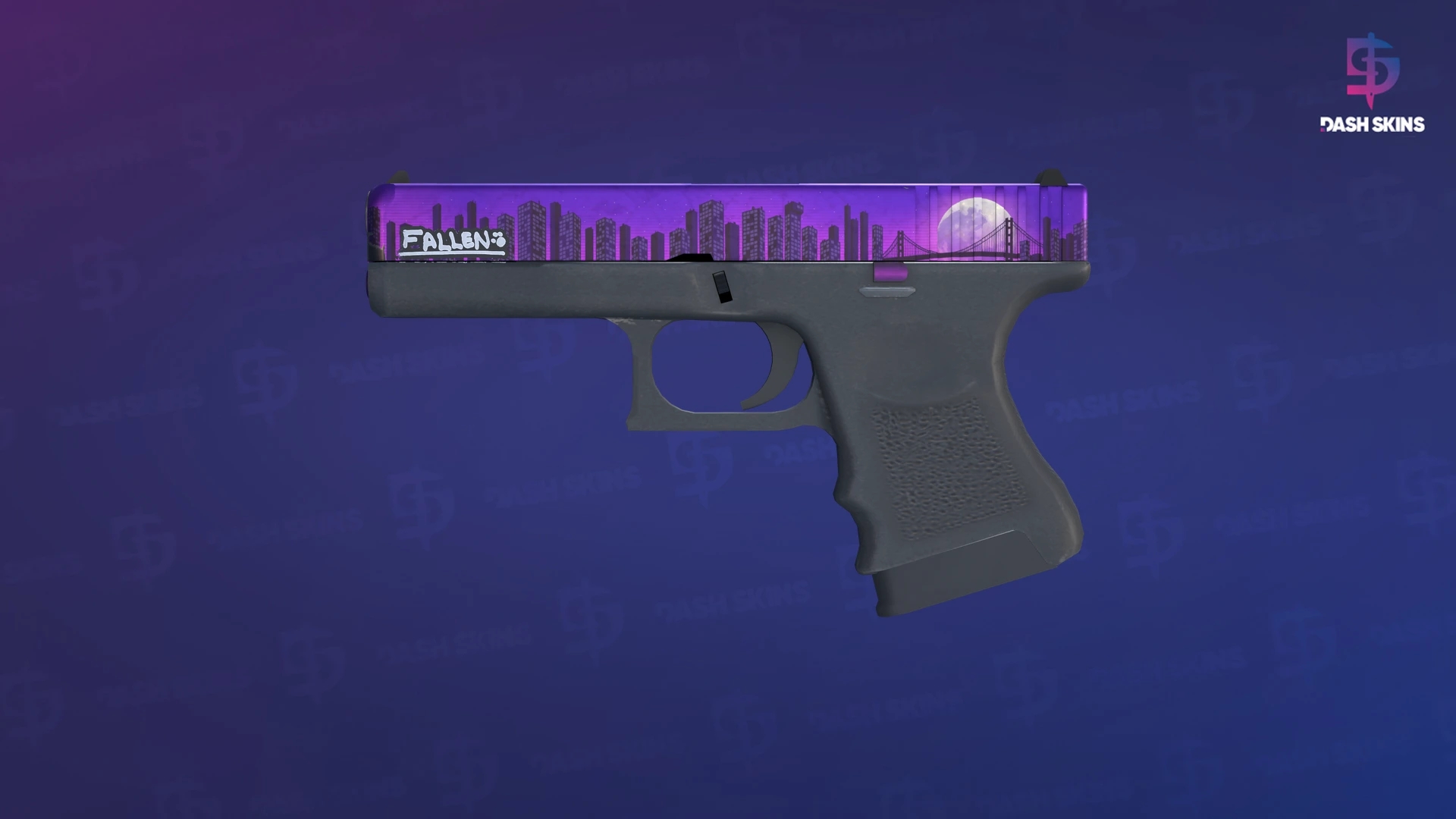 Glock-18 | Moonrise (Minimal Wear) Screenshot Playside