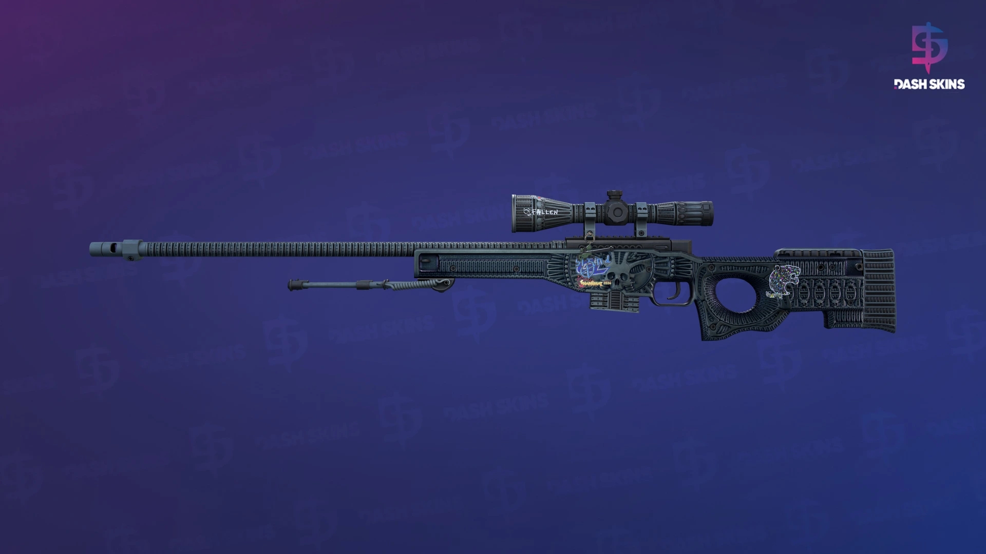 AWP | Exoskeleton (Minimal Wear) Screenshot Playside
