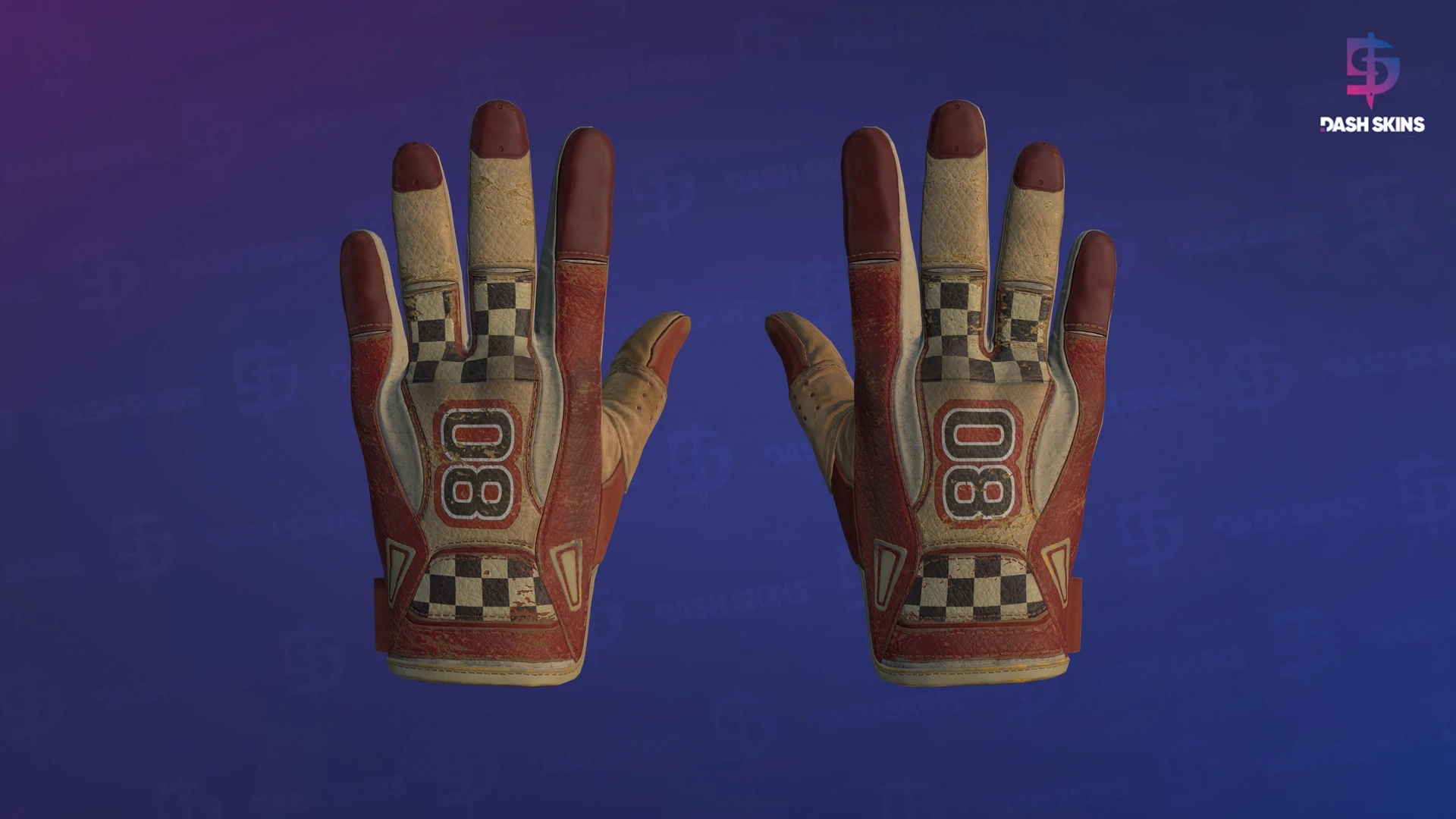 ★ Sport Gloves | Red Racer (Battle-Scarred) Screenshot Playside