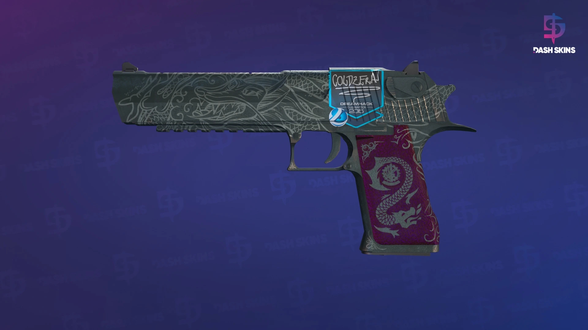 Desert Eagle | Kumicho Dragon (Battle-Scarred) Screenshot Playside