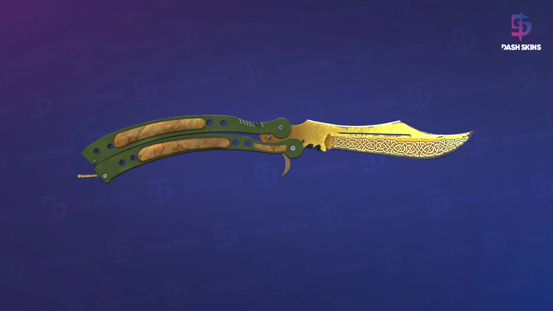 ★ Butterfly Knife | Lore (Well-Worn) Screenshot Playside