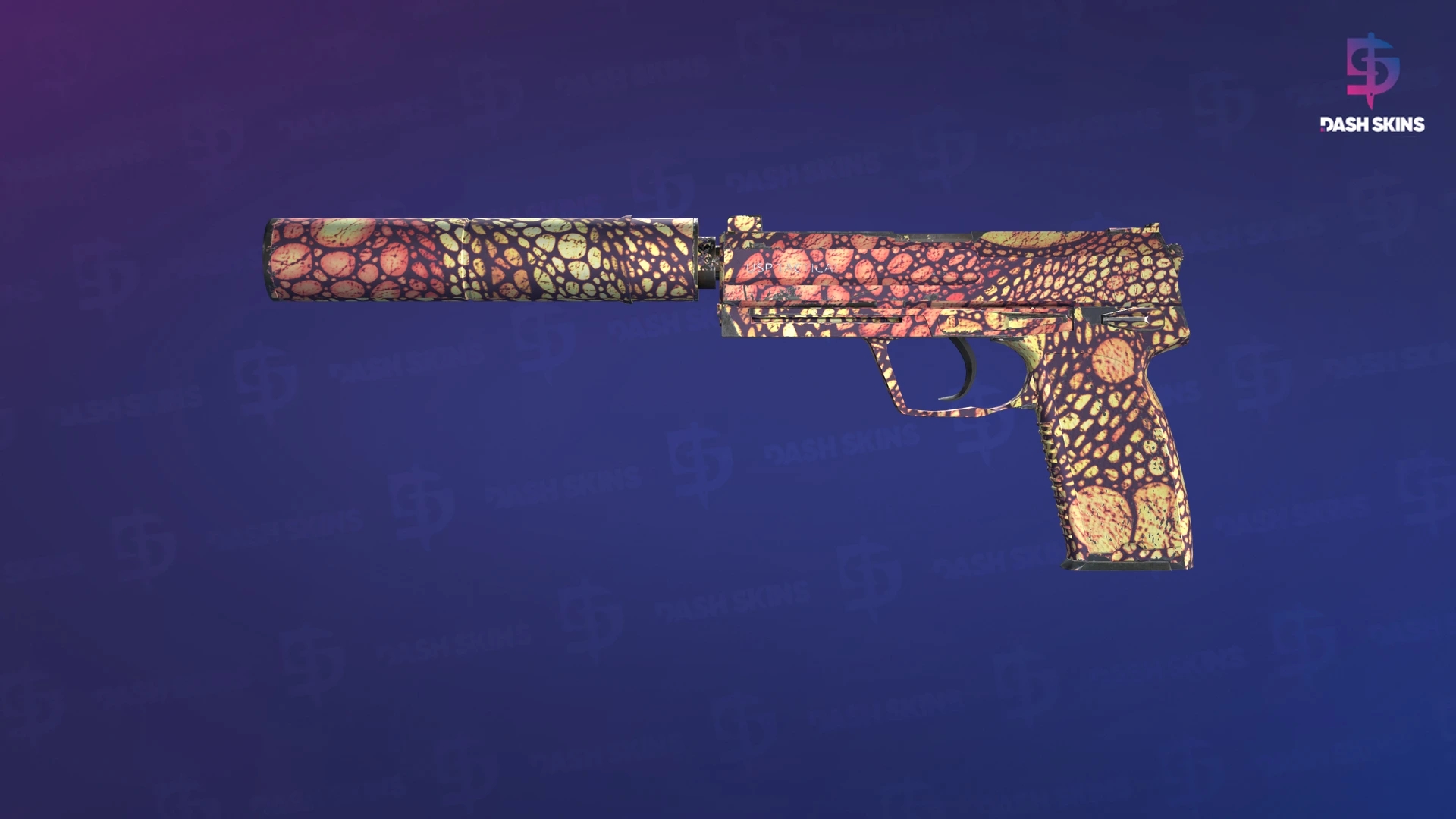 USP-S | Orange Anolis (Minimal Wear) Screenshot Playside