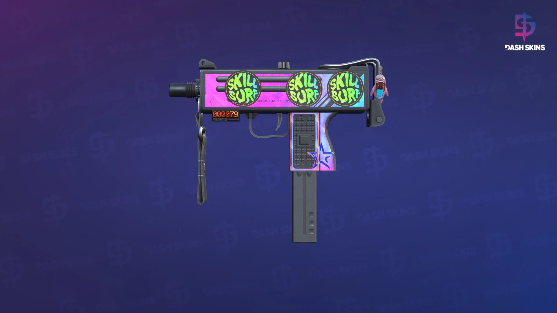 StatTrak™ MAC-10 | Disco Tech (Minimal Wear) Screenshot Playside