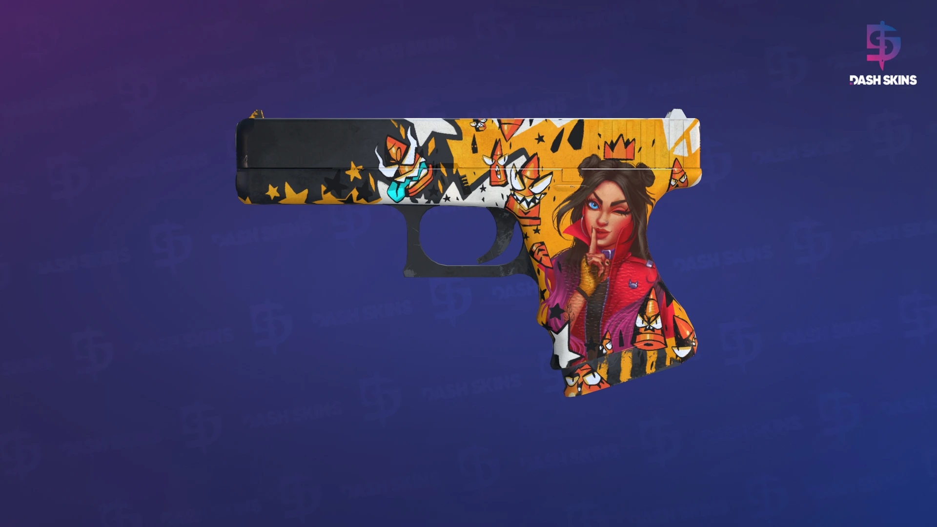 Glock-18 | Bullet Queen (Minimal Wear) Screenshot Playside