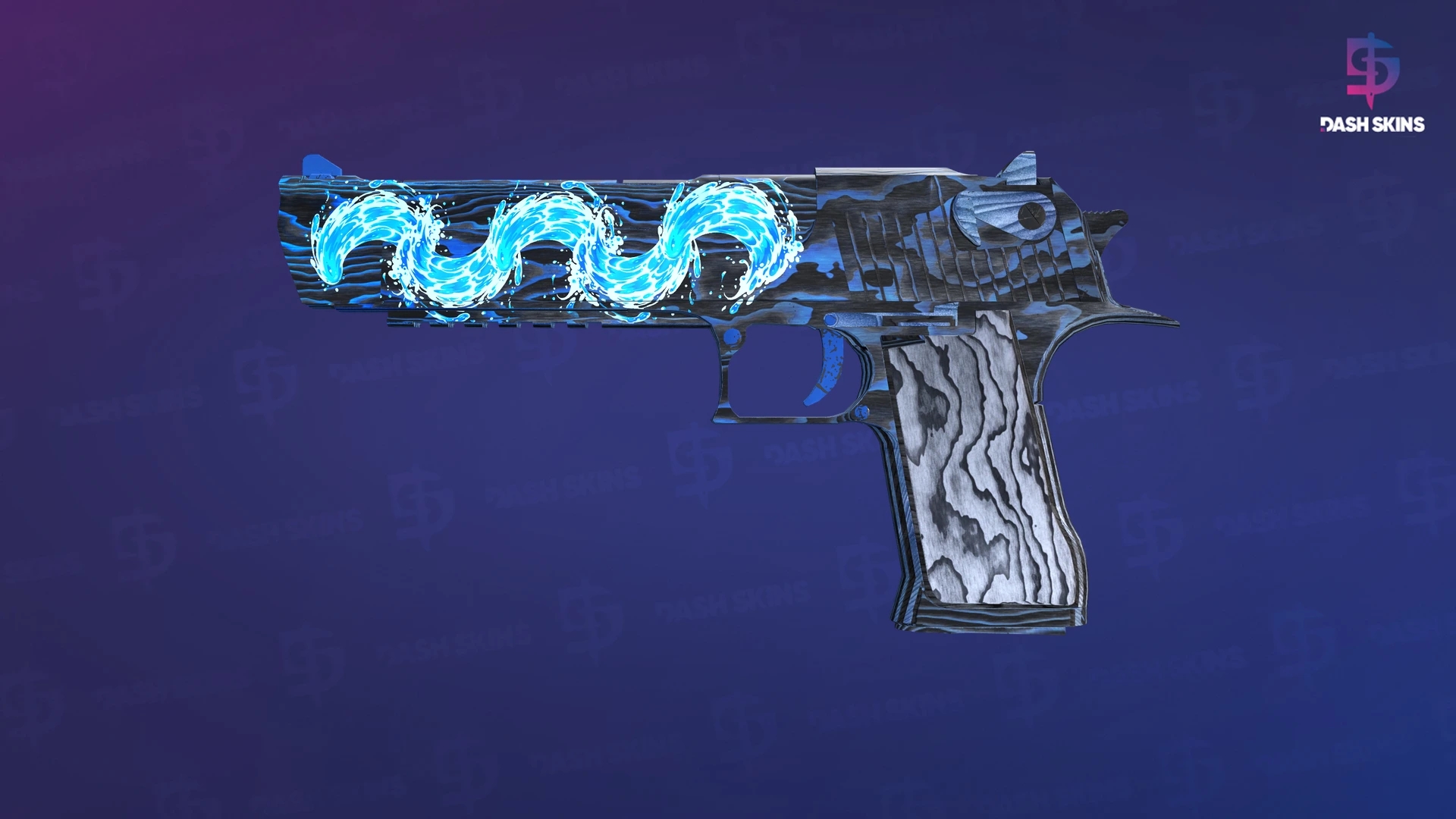Desert Eagle | Blue Ply (Minimal Wear) Screenshot Playside