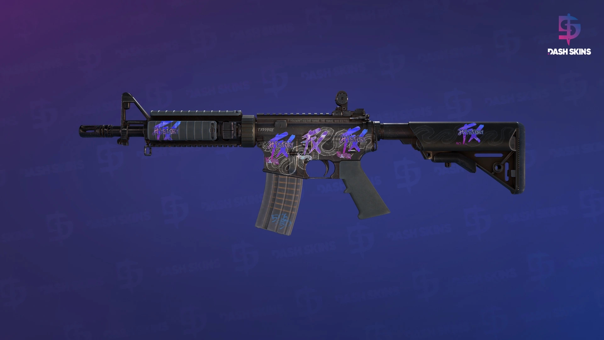 M4A4 | Etch Lord (Field-Tested) Screenshot Playside