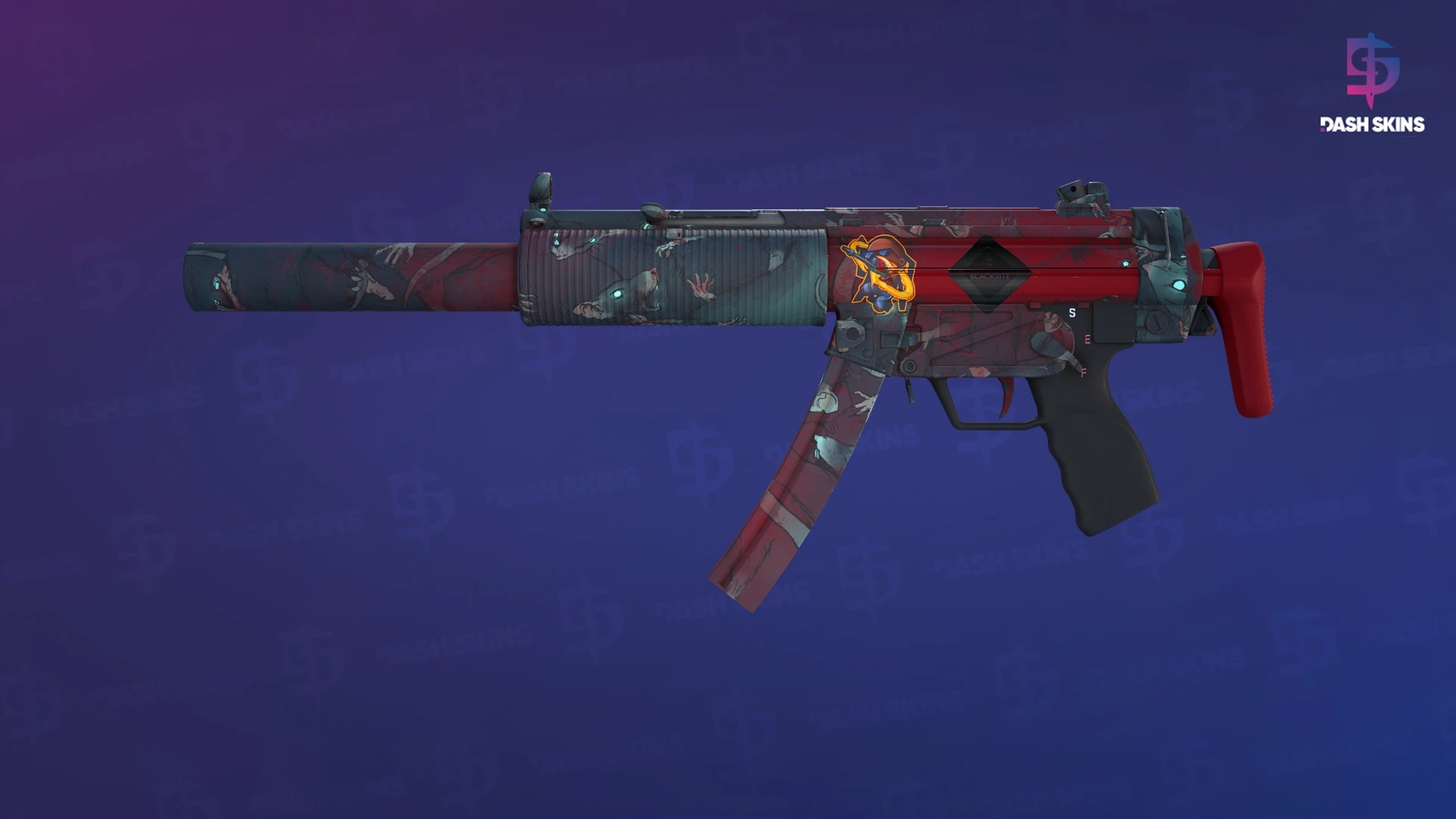 Souvenir MP5-SD | Lab Rats (Minimal Wear) Screenshot Playside