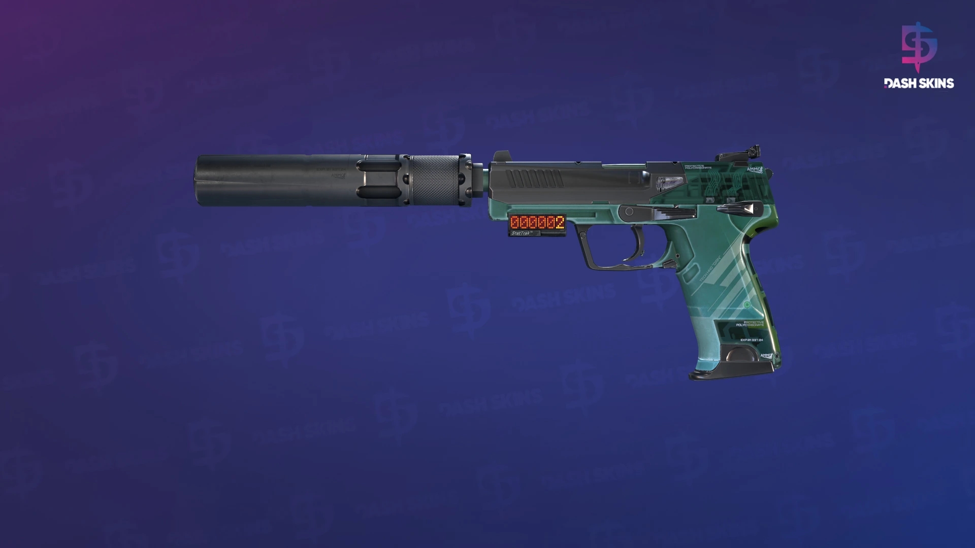 StatTrak™ USP-S | PC-GRN (Minimal Wear) Screenshot Playside