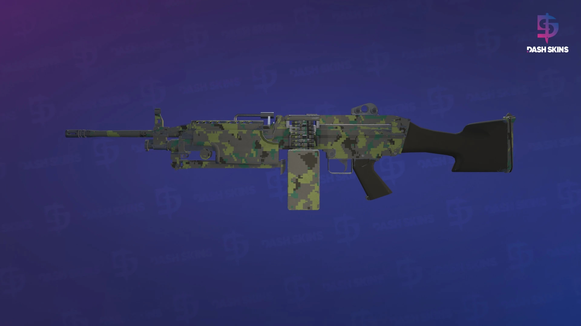 M249 | Jungle DDPAT (Minimal Wear) Screenshot Playside